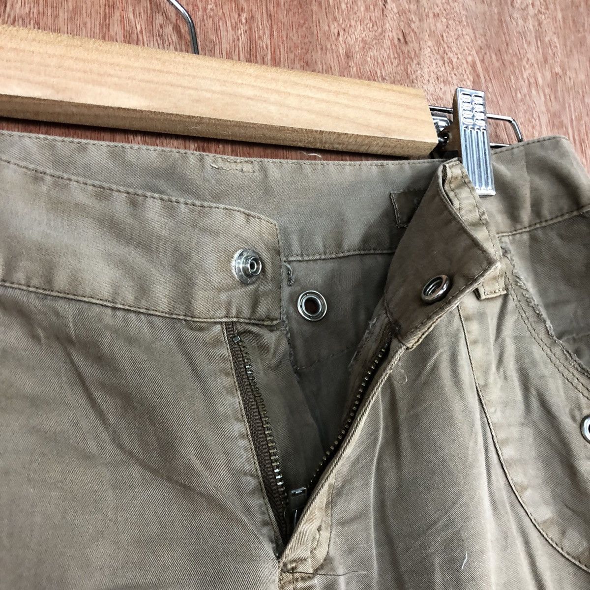 Japanese Brand Retro Cargo Pant "Clairude Masculo" Multiple Pockets Size US 26 / EU 42 - 7 Thumbnail