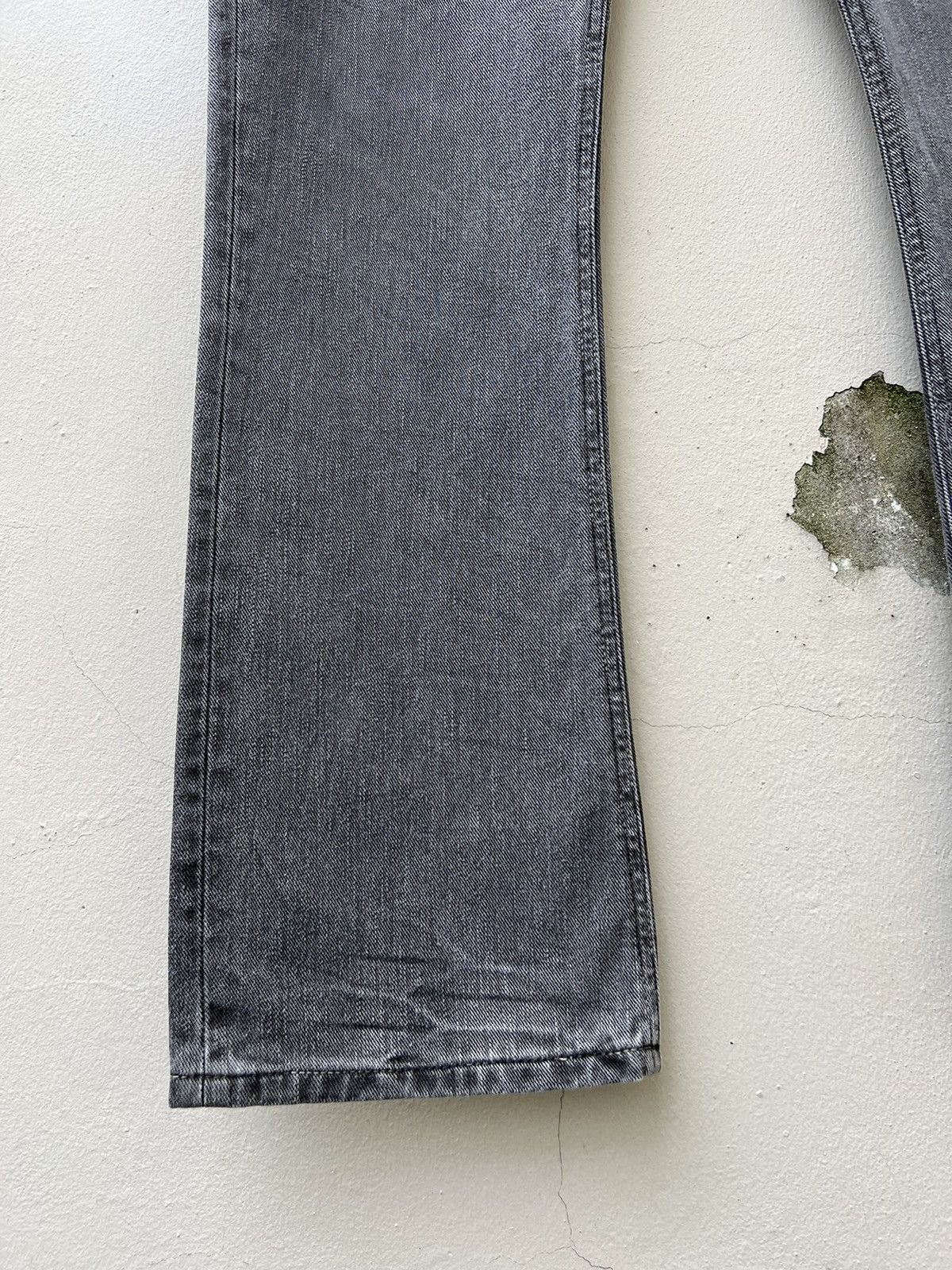 Beams Plus Flare Vintage 2000s Lee X SHJ Faded Black Denim Flare Jeans Size US 31 - 10 Thumbnail
