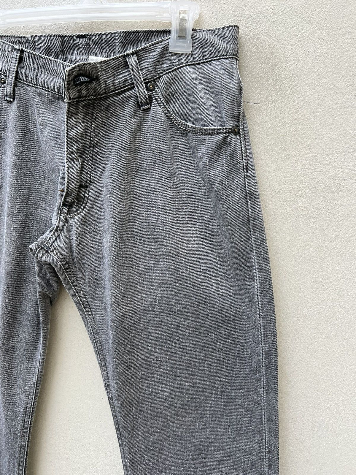 Beams Plus Flare Vintage 2000s Lee X SHJ Faded Black Denim Flare Jeans Size US 31 - 11 Thumbnail