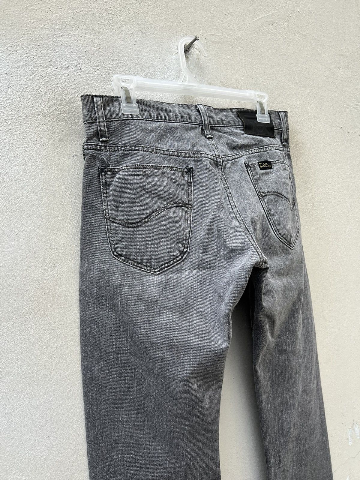 Beams Plus Flare Vintage 2000s Lee X SHJ Faded Black Denim Flare Jeans Size US 31 - 15 Thumbnail