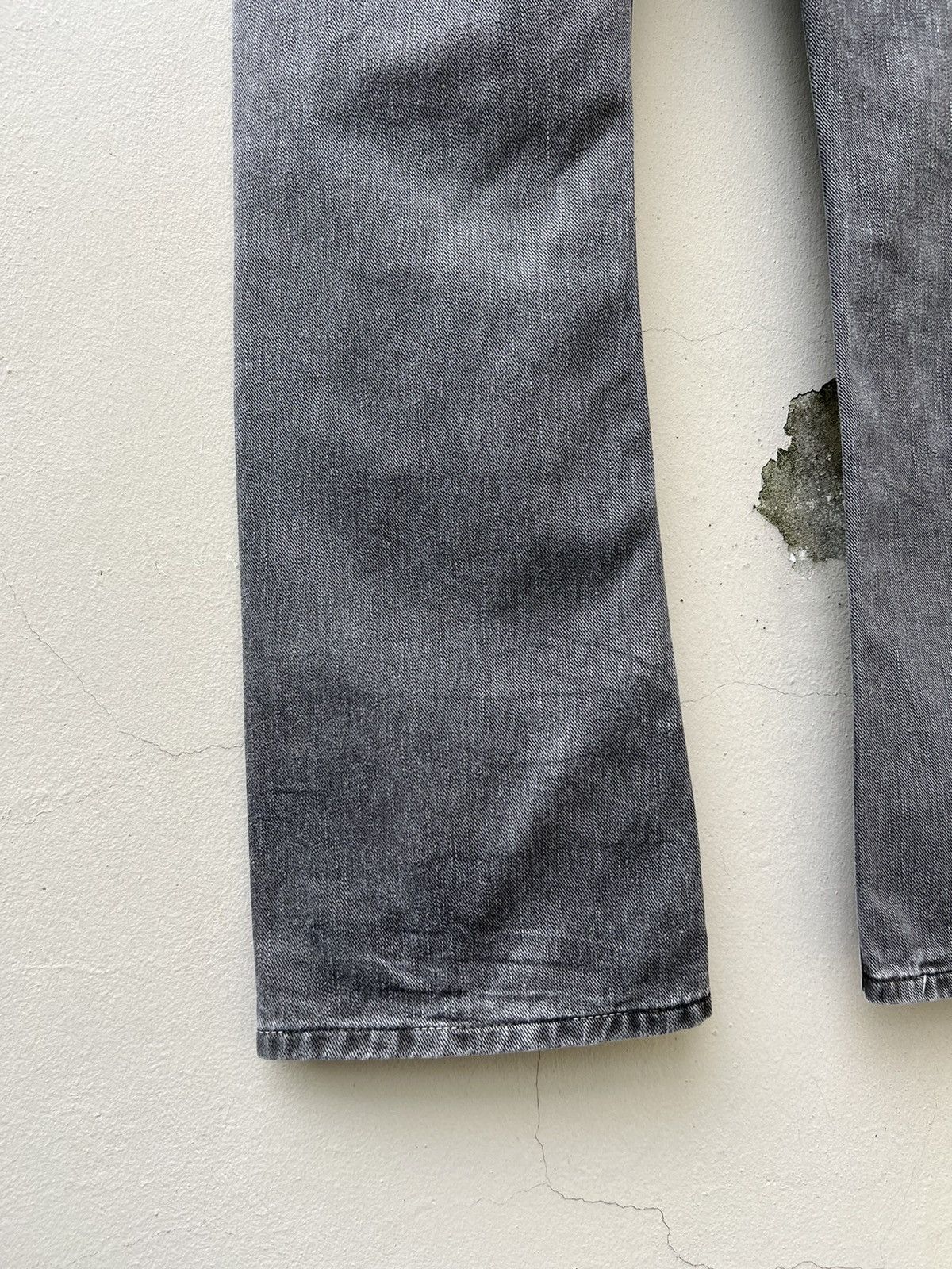 Beams Plus Flare Vintage 2000s Lee X SHJ Faded Black Denim Flare Jeans Size US 31 - 16 Thumbnail