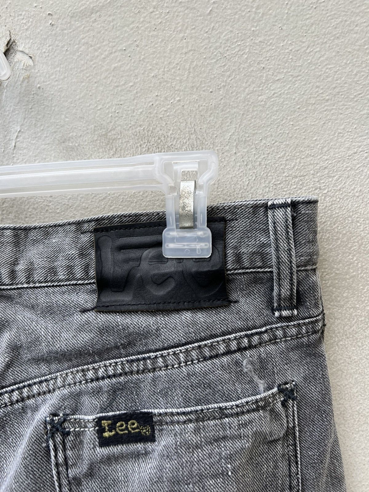 Beams Plus Flare Vintage 2000s Lee X SHJ Faded Black Denim Flare Jeans Size US 31 - 18 Thumbnail