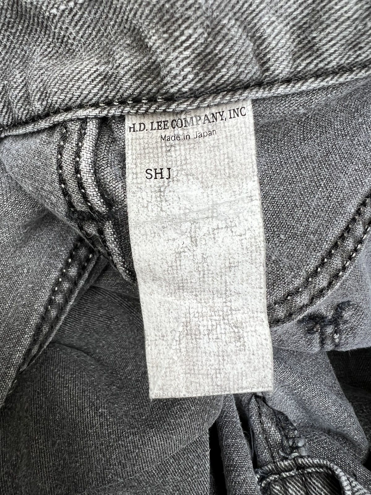 Beams Plus Flare Vintage 2000s Lee X SHJ Faded Black Denim Flare Jeans Size US 31 - 20 Thumbnail
