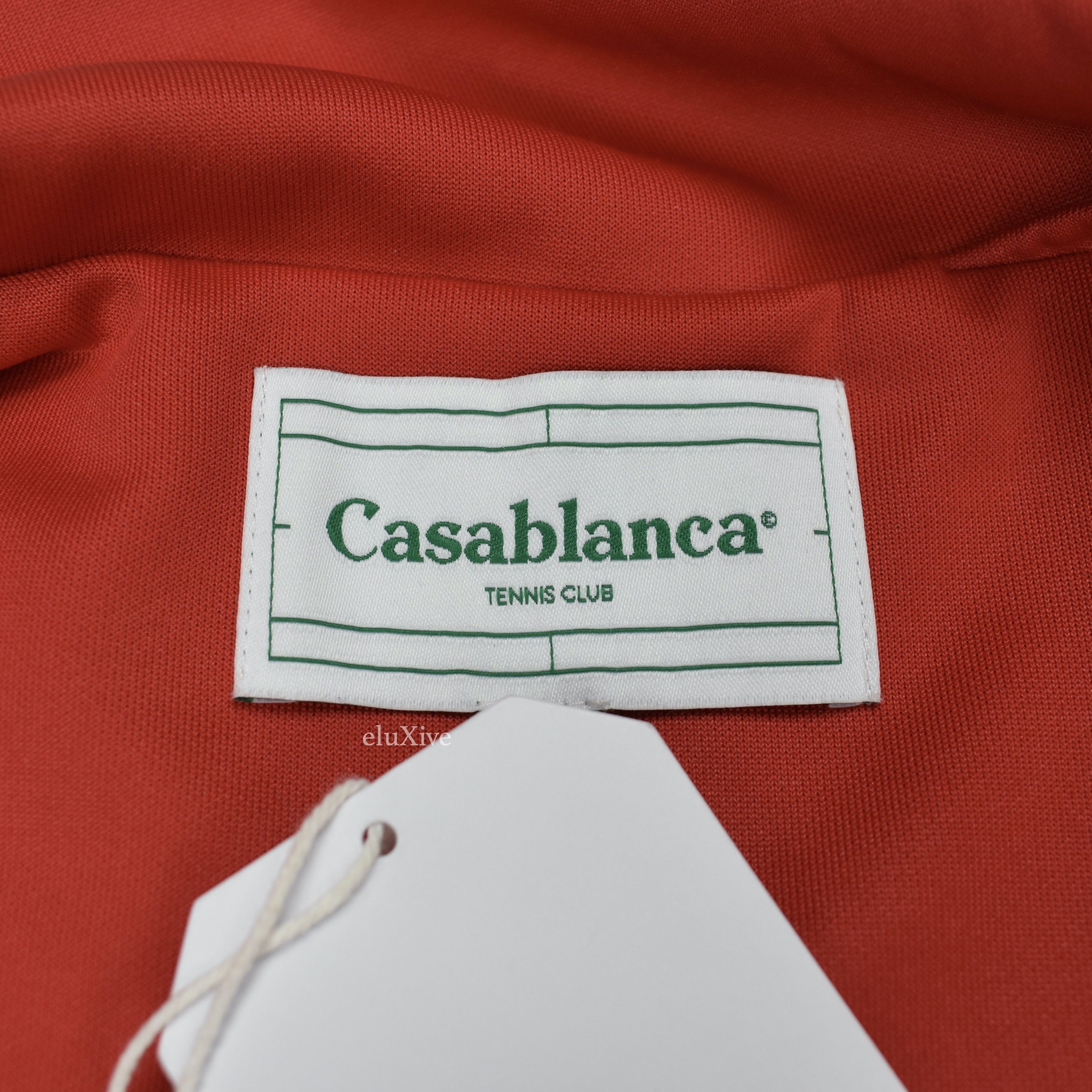 Casablanca Casablanca Red Laurel Stripe Track Jacket NWT Size US M / EU 48-50 / 2 - 3 Thumbnail