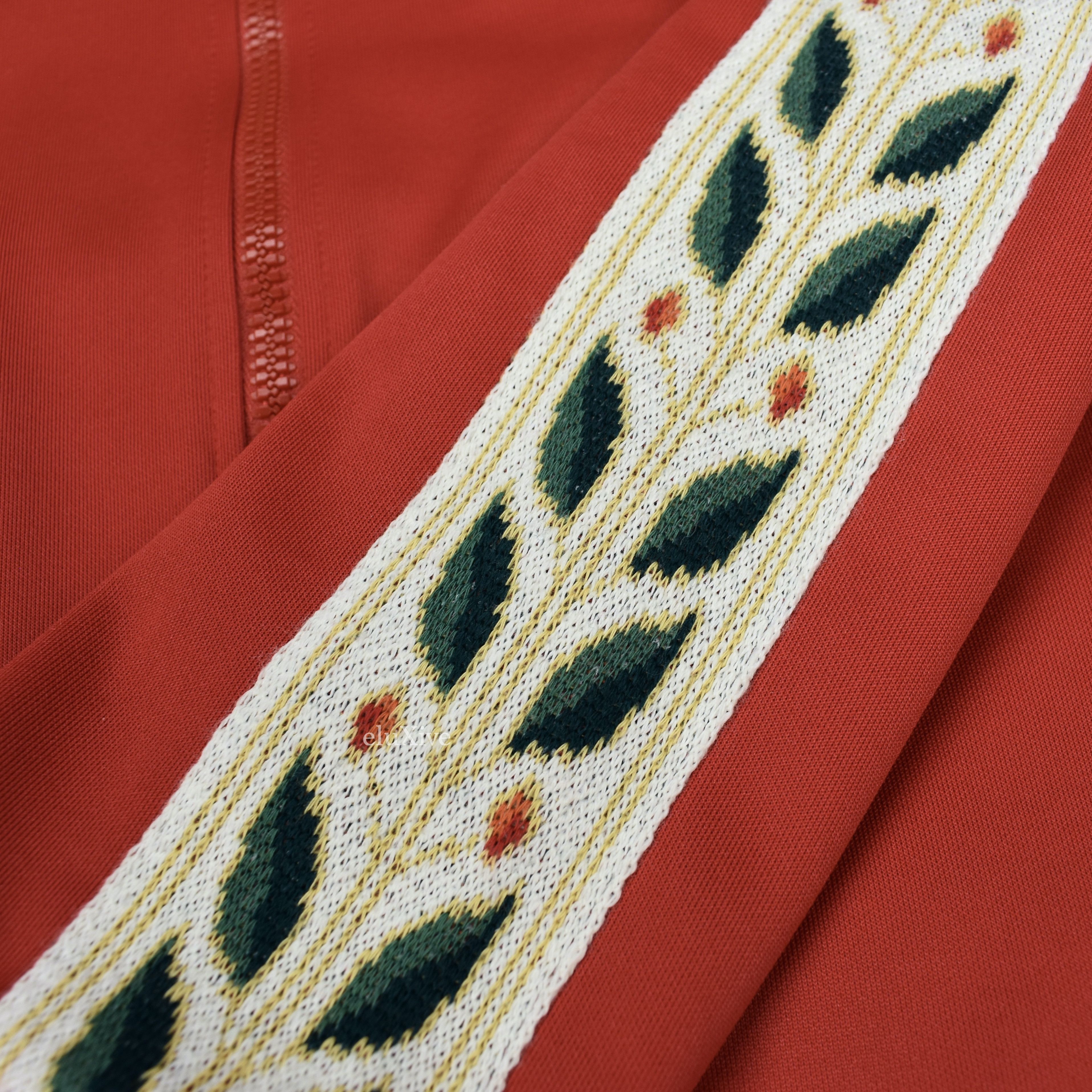 Casablanca Casablanca Red Laurel Stripe Track Jacket NWT Size US M / EU 48-50 / 2 - 4 Thumbnail