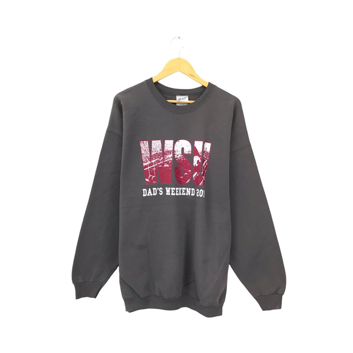 Vintage WSU Sweatshirt Biglogo WSU Dad Weekend Pullover