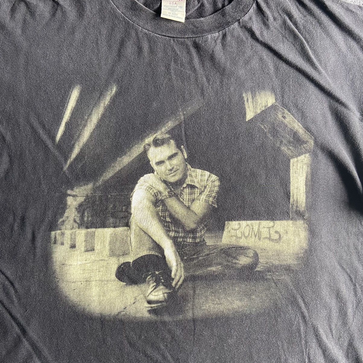 Band Tees × Vintage Morrissey English Singer The Smith Band Tshirt Size US XL / EU 56 / 4 - 2 Thumbnail