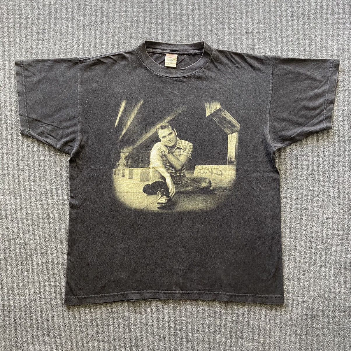 Band Tees × Vintage Morrissey English Singer The Smith Band Tshirt Size US XL / EU 56 / 4 - 1 Thumbnail