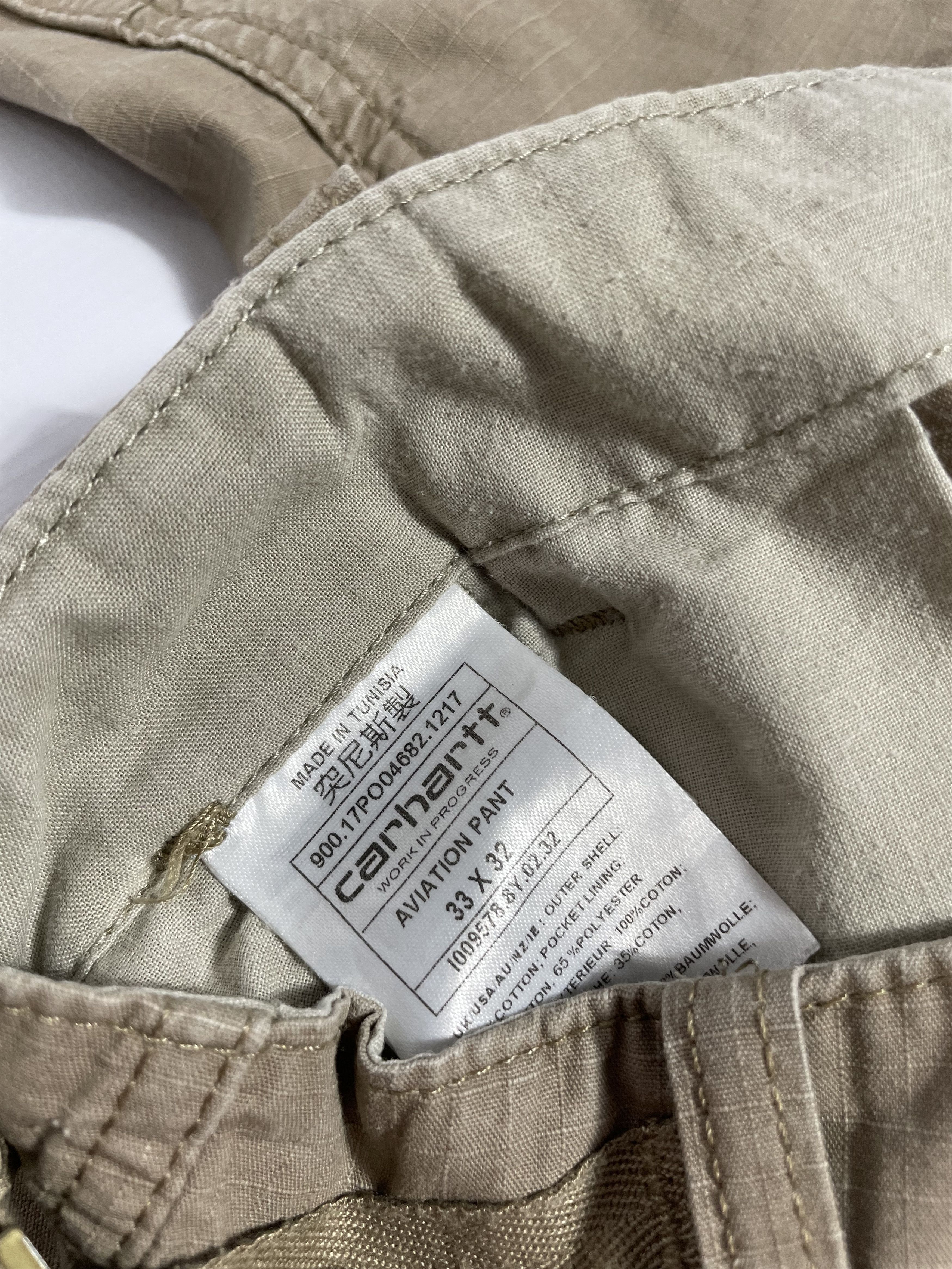 Vintage Carhartt wip AVIATON PANT 33x32 cargo pants