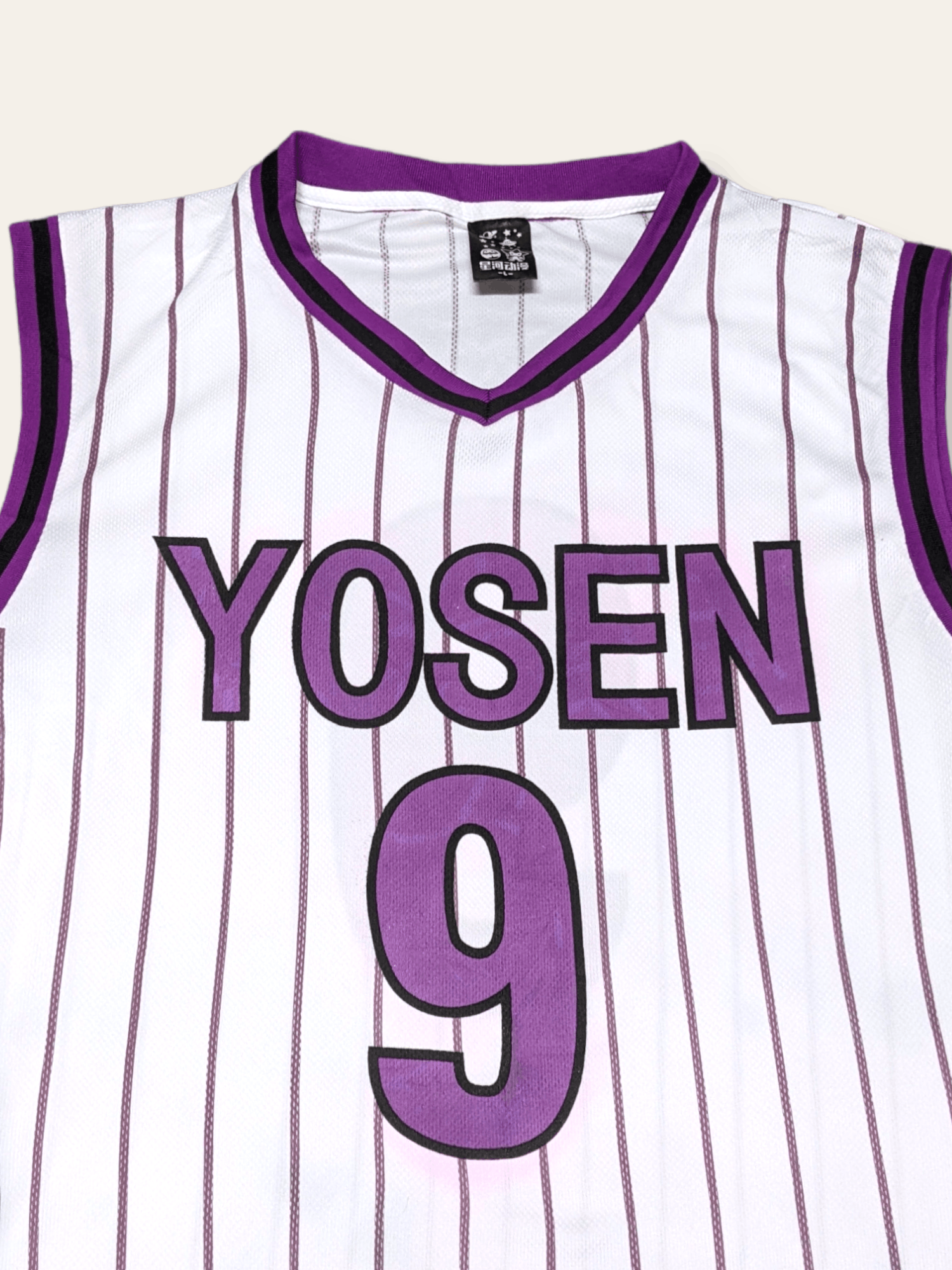Japanese Brand × NBA × Vintage Vintage Anime Kuroko No Basket Yosen 9 Basketball Jersey Size US L / EU 52-54 / 3 - 3 Thumbnail