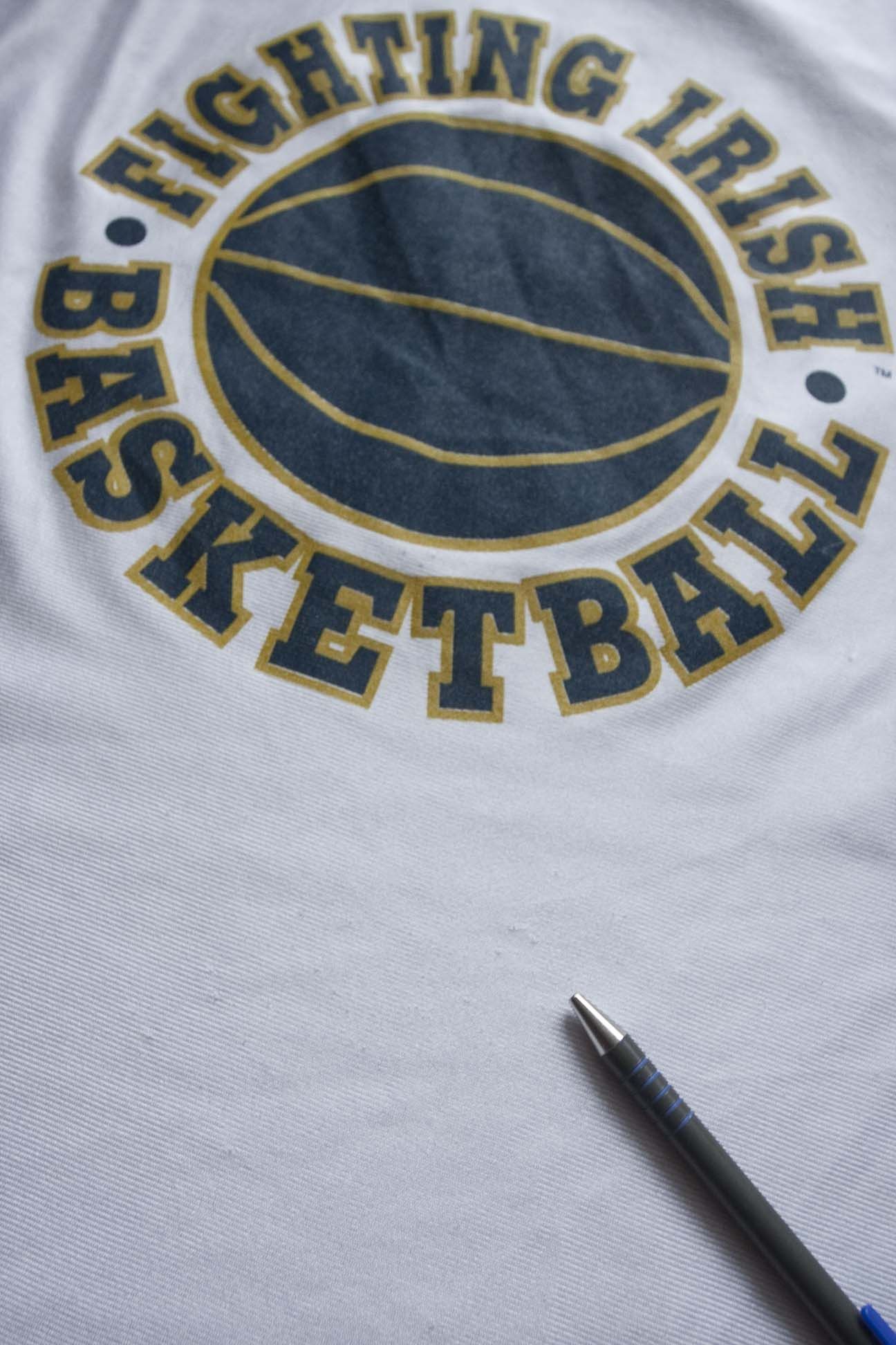 NCAA × Vintage Notre Dame Basketball Jersey Reversible Starter Vtg Size M Size US M / EU 48-50 / 2 - 5 Thumbnail