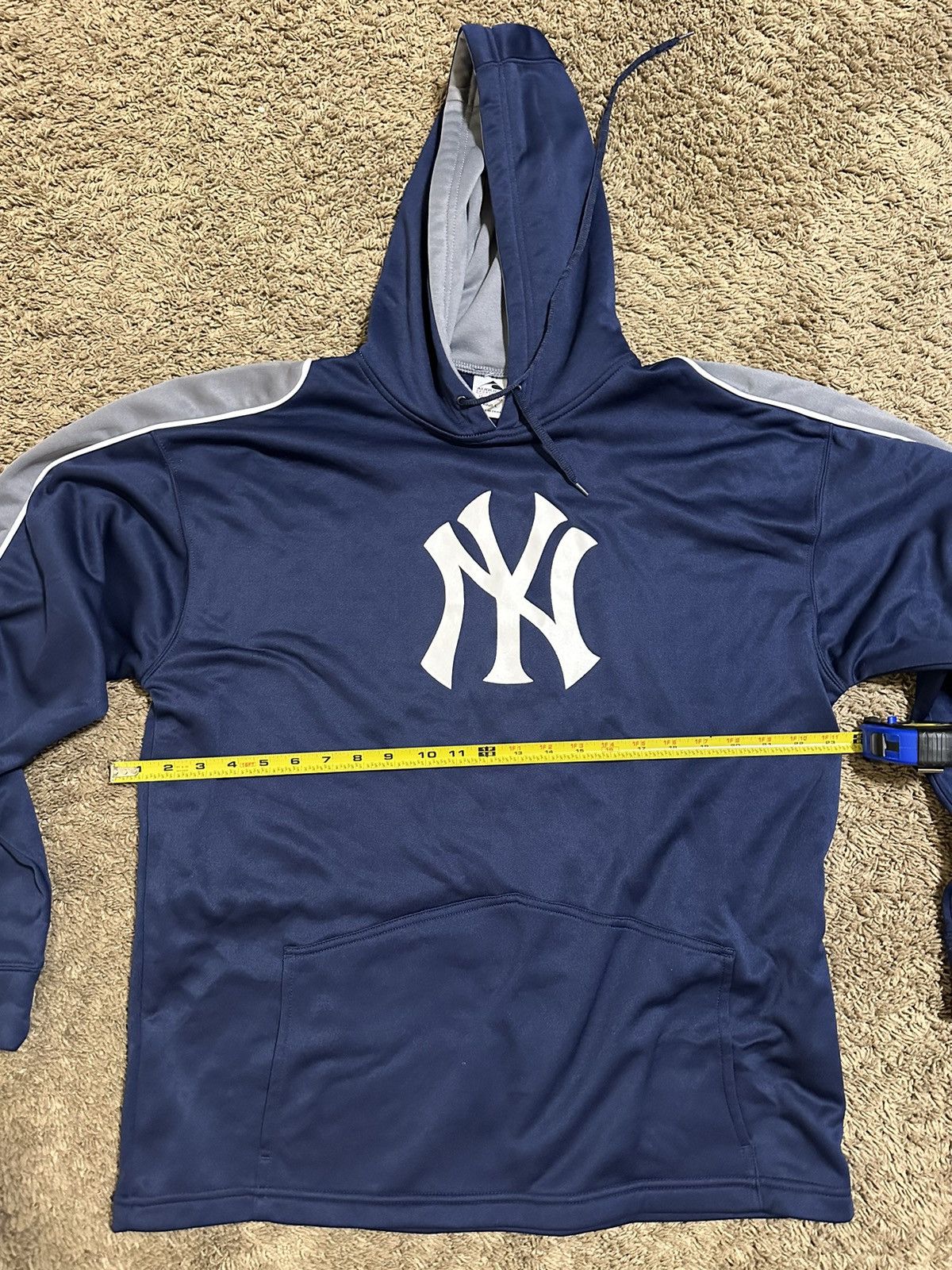 Nike Vintage MLB New York Yankees “face” hoodie 90s size large Size US L / EU 52-54 / 3 - 4 Thumbnail