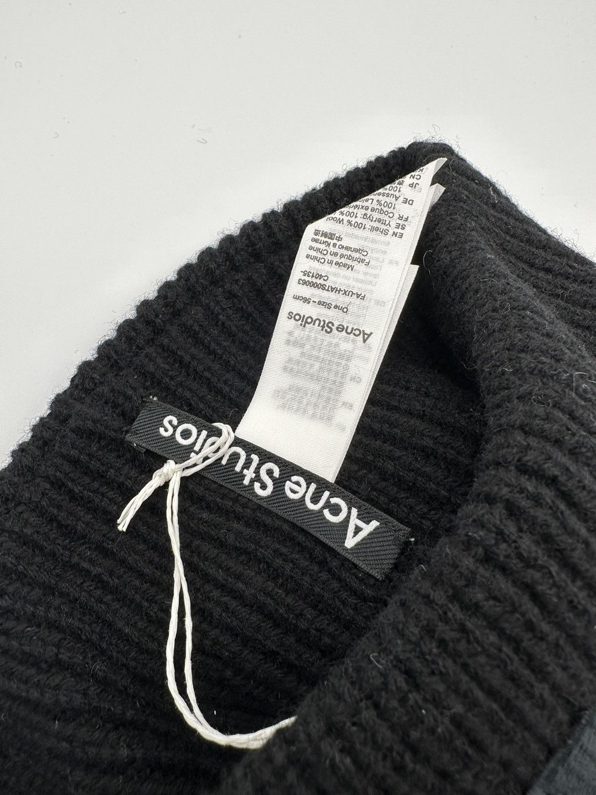 Acne Studios Acne Studios Wool Bandana Size ONE SIZE - 4 Thumbnail