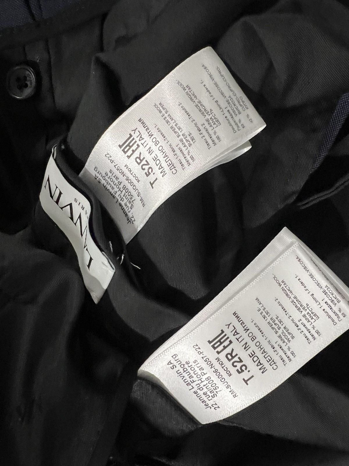 Lanvin Lanvin Gallery dept suit. 52/42. $4000 Size 42R - 3 Thumbnail