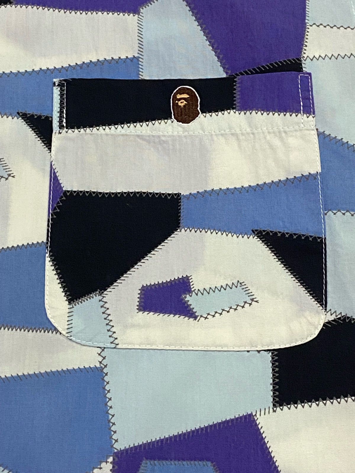 Bape A Bathing Ape Casual Short Sleave Chakered Design Size US S / EU 44-46 / 1 - 13 Thumbnail