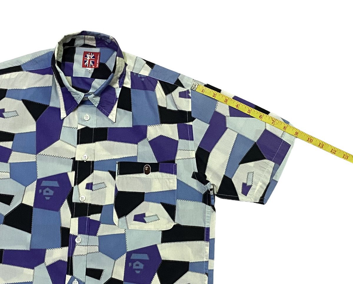 Bape A Bathing Ape Casual Short Sleave Chakered Design Size US S / EU 44-46 / 1 - 7 Thumbnail