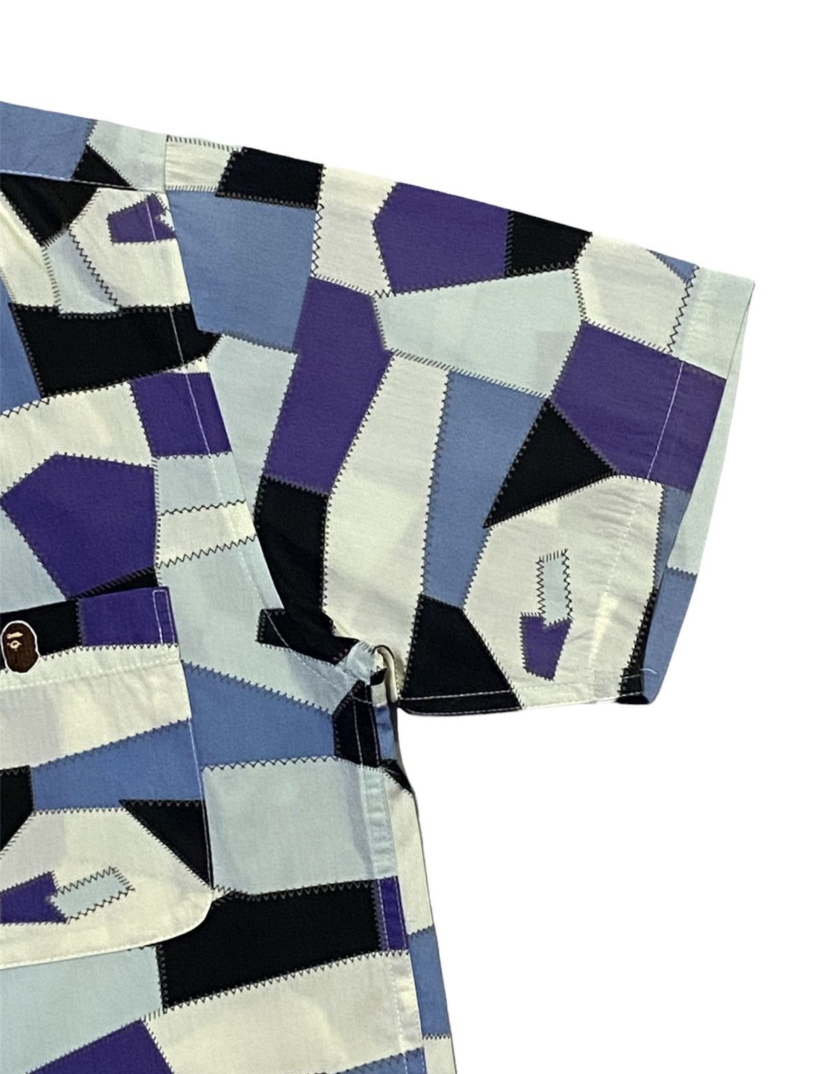 Bape A Bathing Ape Casual Short Sleave Chakered Design Size US S / EU 44-46 / 1 - 17 Thumbnail