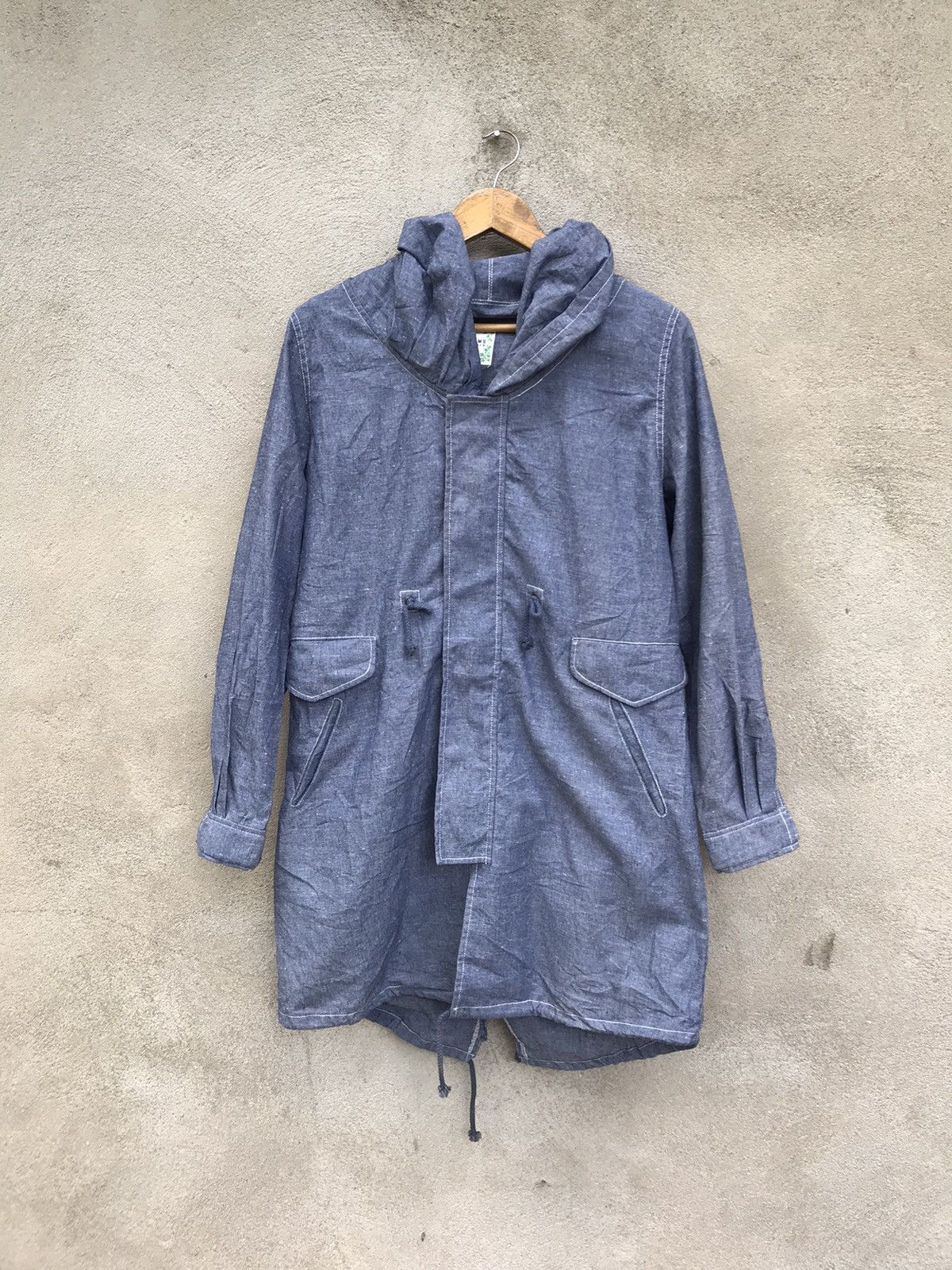 14th Addiction × Beams Plus × Indigo BEAMS HEART INDIGO JACKET NICE DESIGN Size M / US 6-8 / IT 42-44 - 2 Thumbnail