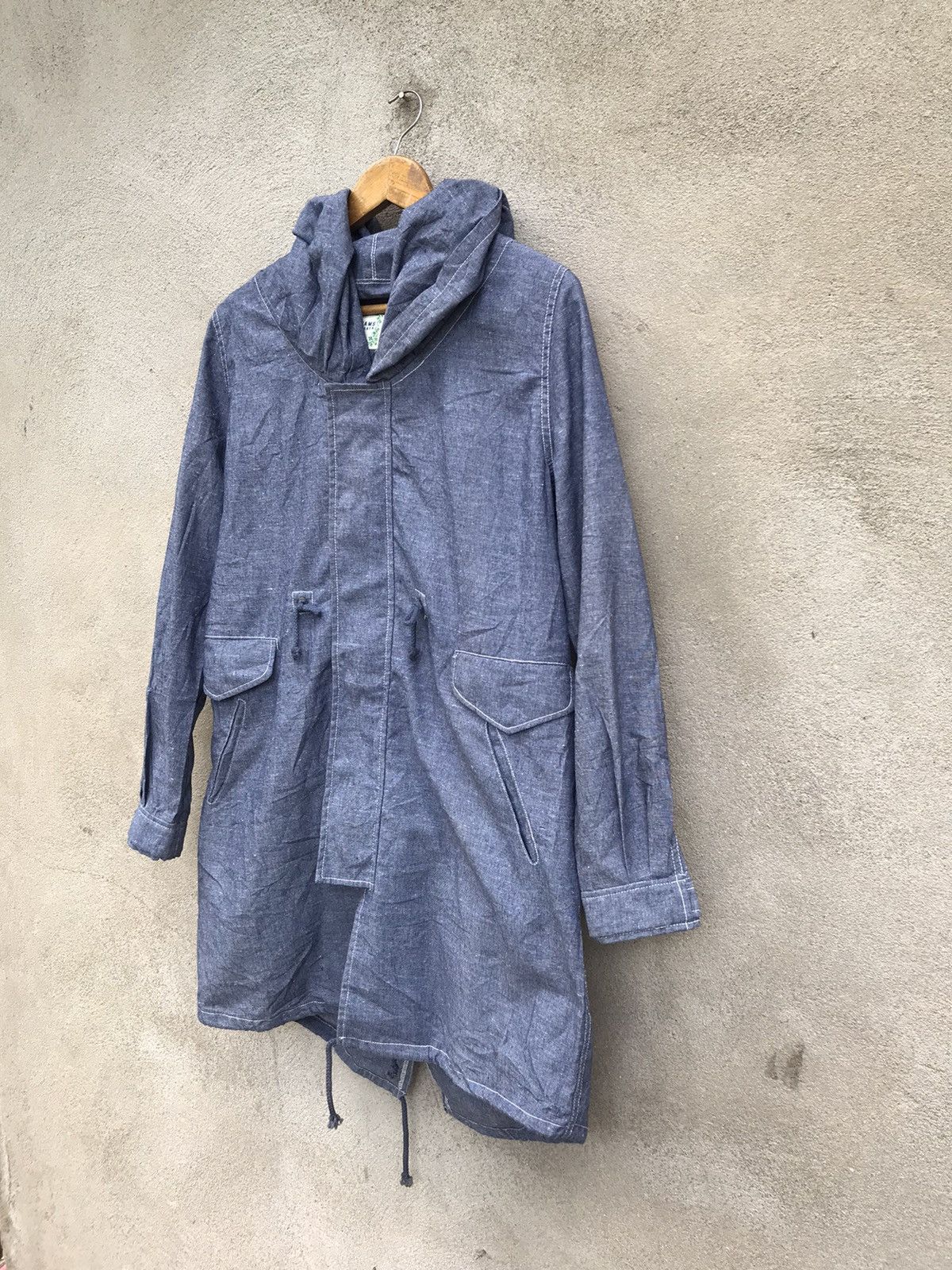 14th Addiction × Beams Plus × Indigo BEAMS HEART INDIGO JACKET NICE DESIGN Size M / US 6-8 / IT 42-44 - 3 Thumbnail