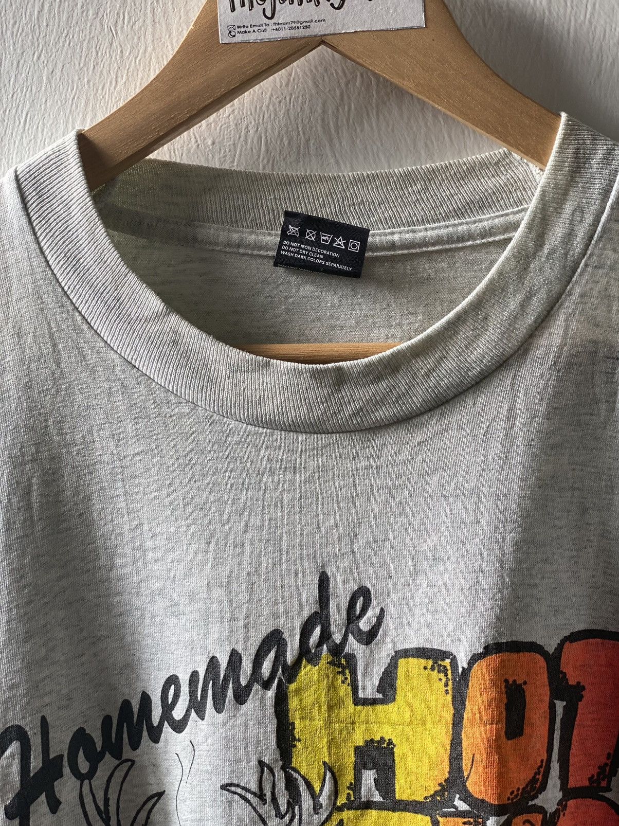 Fruit Of The Loom × Vintage Vintage x Screen Graphics x FOTL Tshirt Size US XL / EU 56 / 4 - 4 Thumbnail
