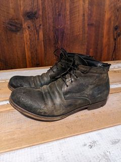 LAYER-0 CORDOVAN 4hole race up boots | nate-hospital.com