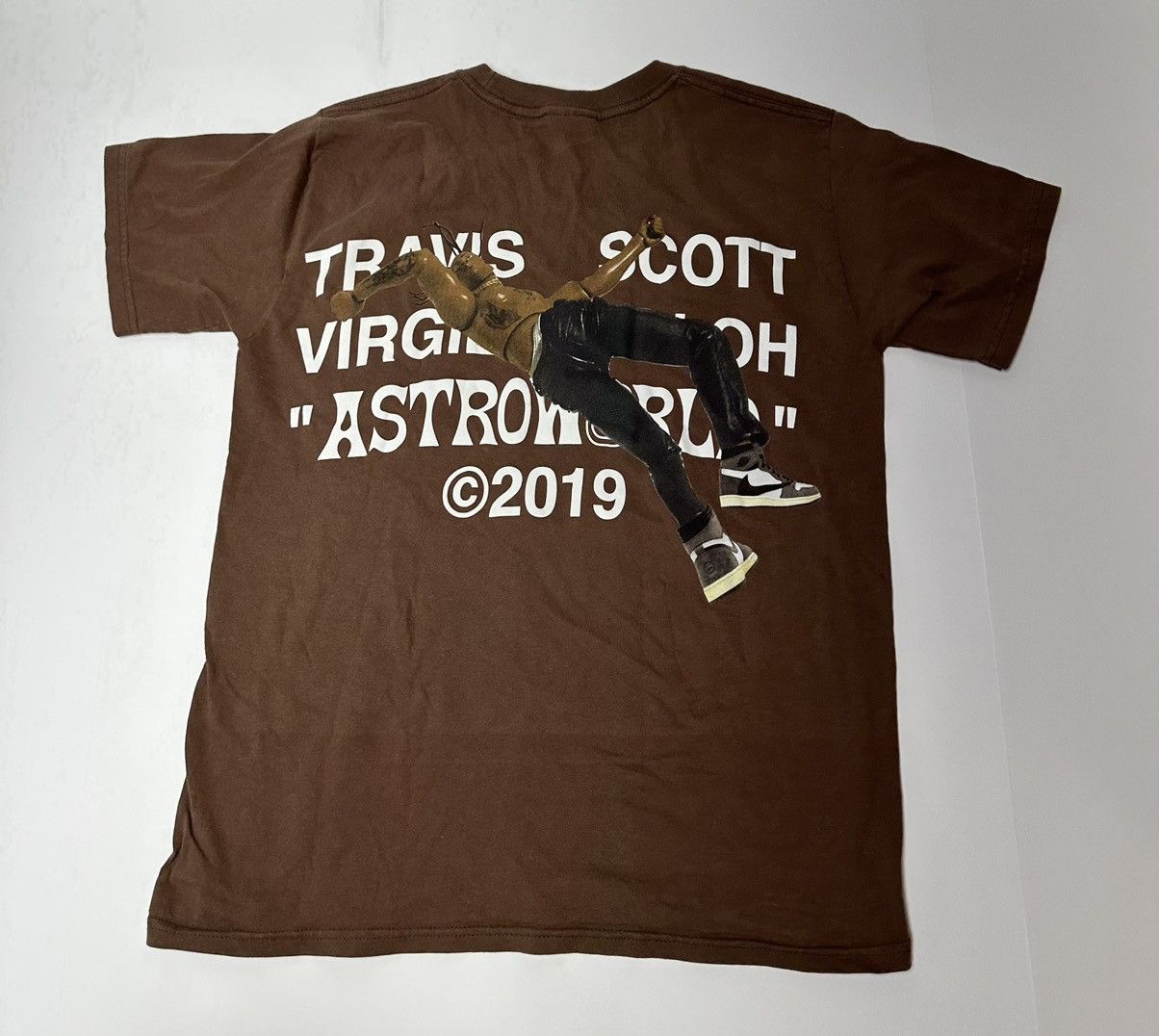 Travis Scott × Virgil Abloh Virgil Abloh for Astroworld By A Thread Birthday Jordan Tee Size US S / EU 44-46 / 1 - 1 Thumbnail