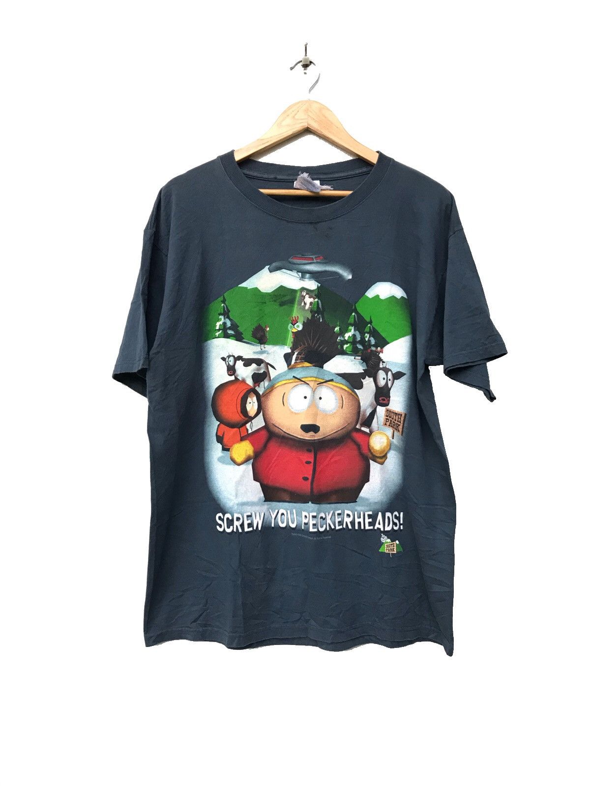 Vintage 90s South Park Comedy Cartoon Movie T-shirt