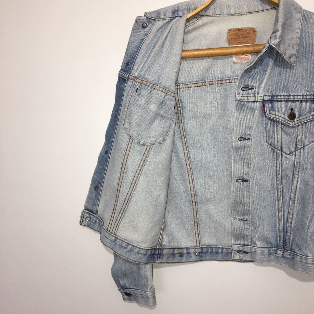 Levi's Levi's Vintage 80's Denim Jacket Size S Size US S / EU 44-46 / 1 - 5 Thumbnail