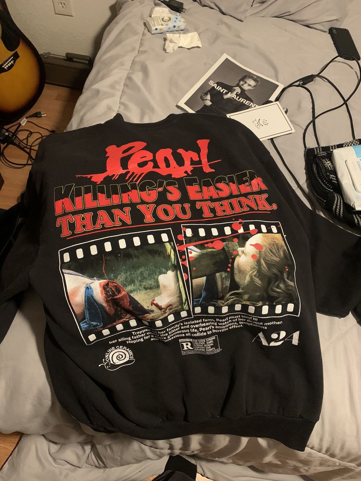 Online Ceramics Pearl X A24 Online Ceramics Sweatshirt Size US M / EU 48-50 / 2 - 2 Thumbnail