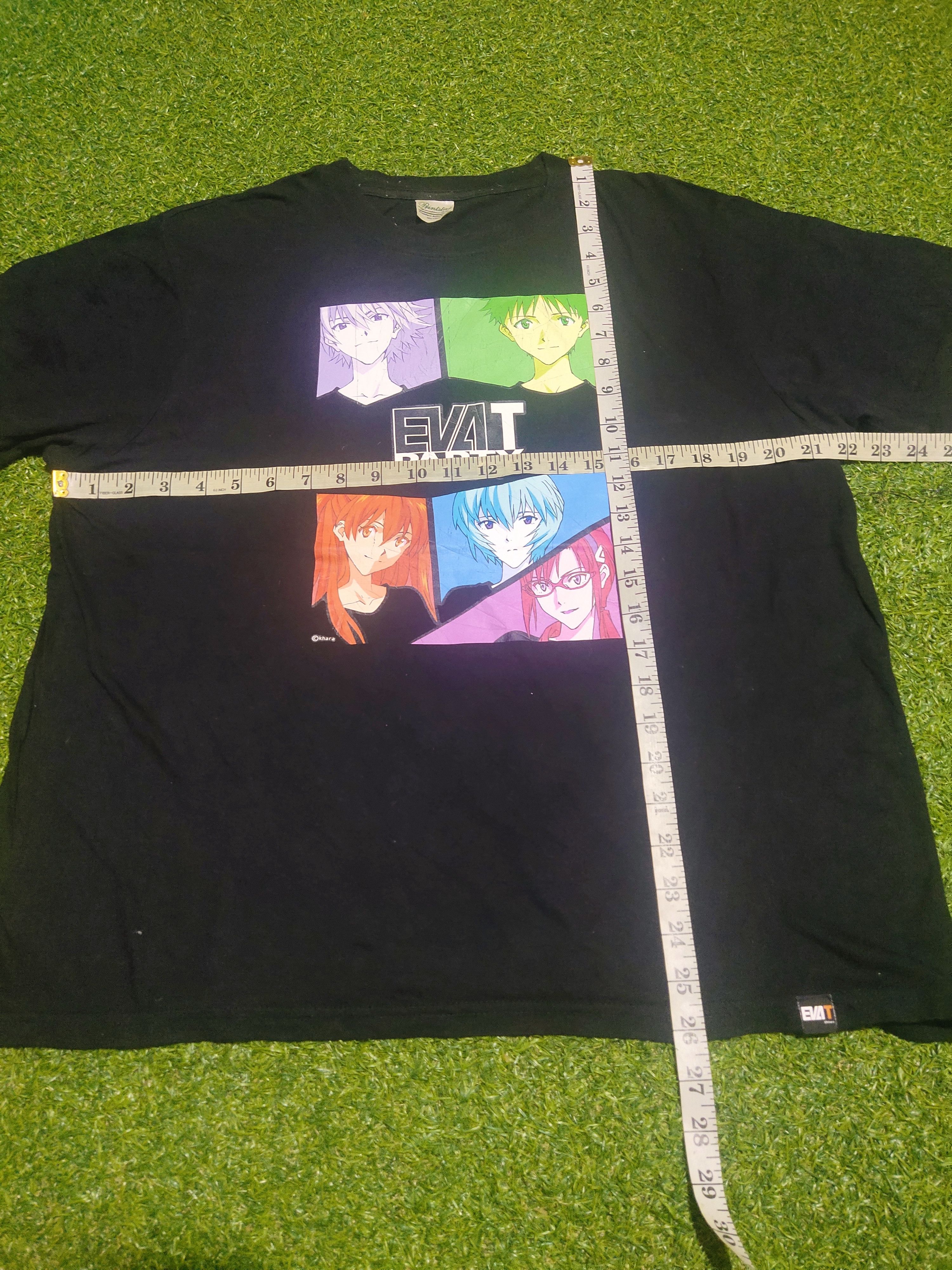 Anime × Vintage RARE EVANGELION ANIME EVA T Size US L / EU 52-54 / 3 - 2 Thumbnail