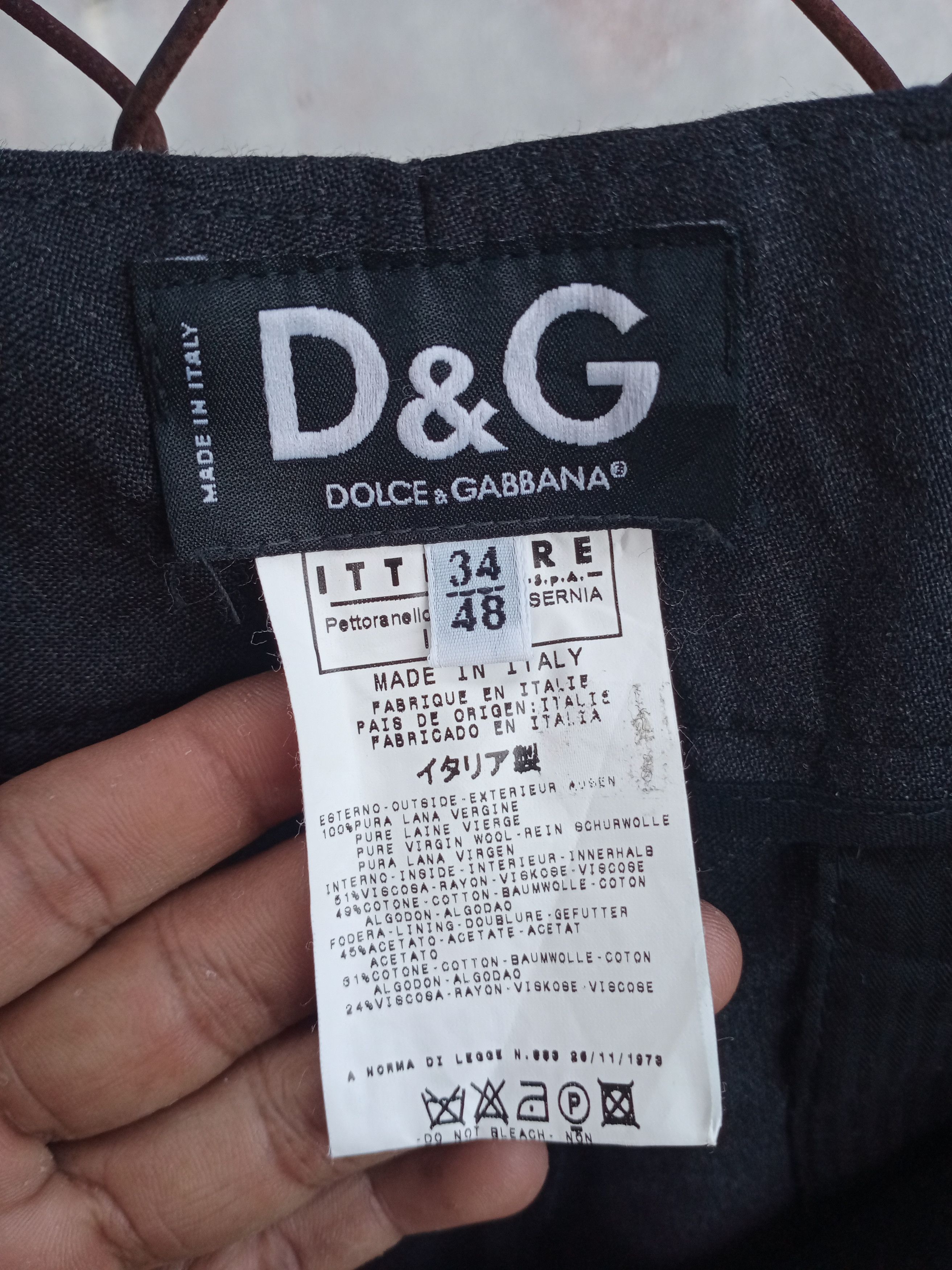Dolce & Gabbana Dolce & Gabbana casual pants Size US 32 / EU 48 - 6 Thumbnail