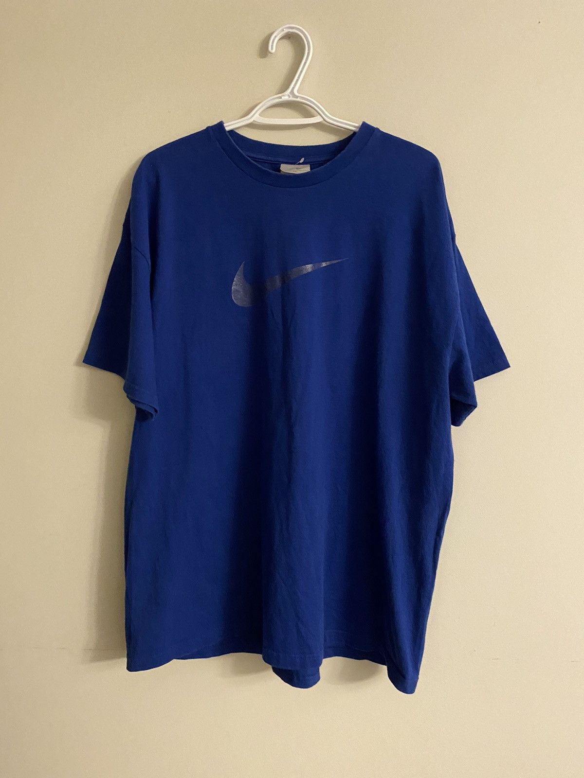 Nike × Vintage VINTAGE NIKE BIG LOGO SWOOSH SHIRT Size US XL / EU 56 / 4 - 1 Thumbnail
