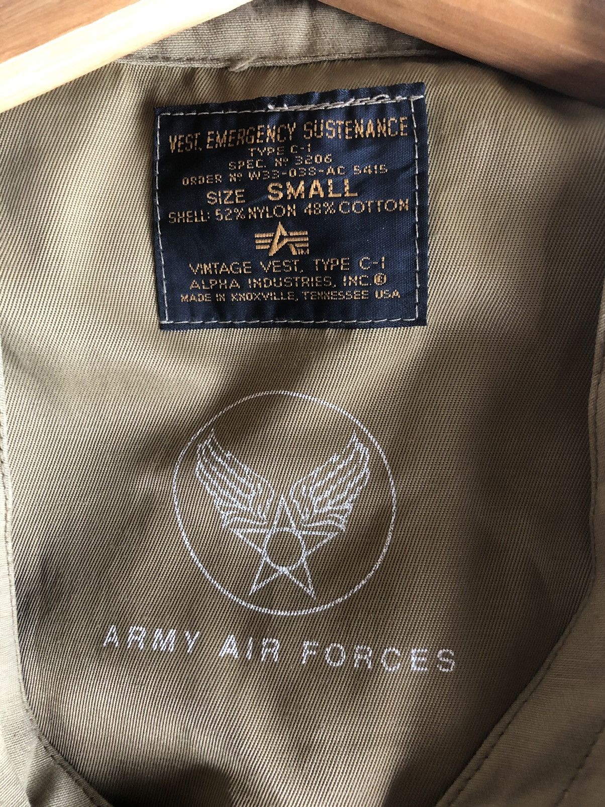 Alpha Industries Air Force Tactical Vests multi pocket Size US S / EU 44-46 / 1 - 6 Thumbnail