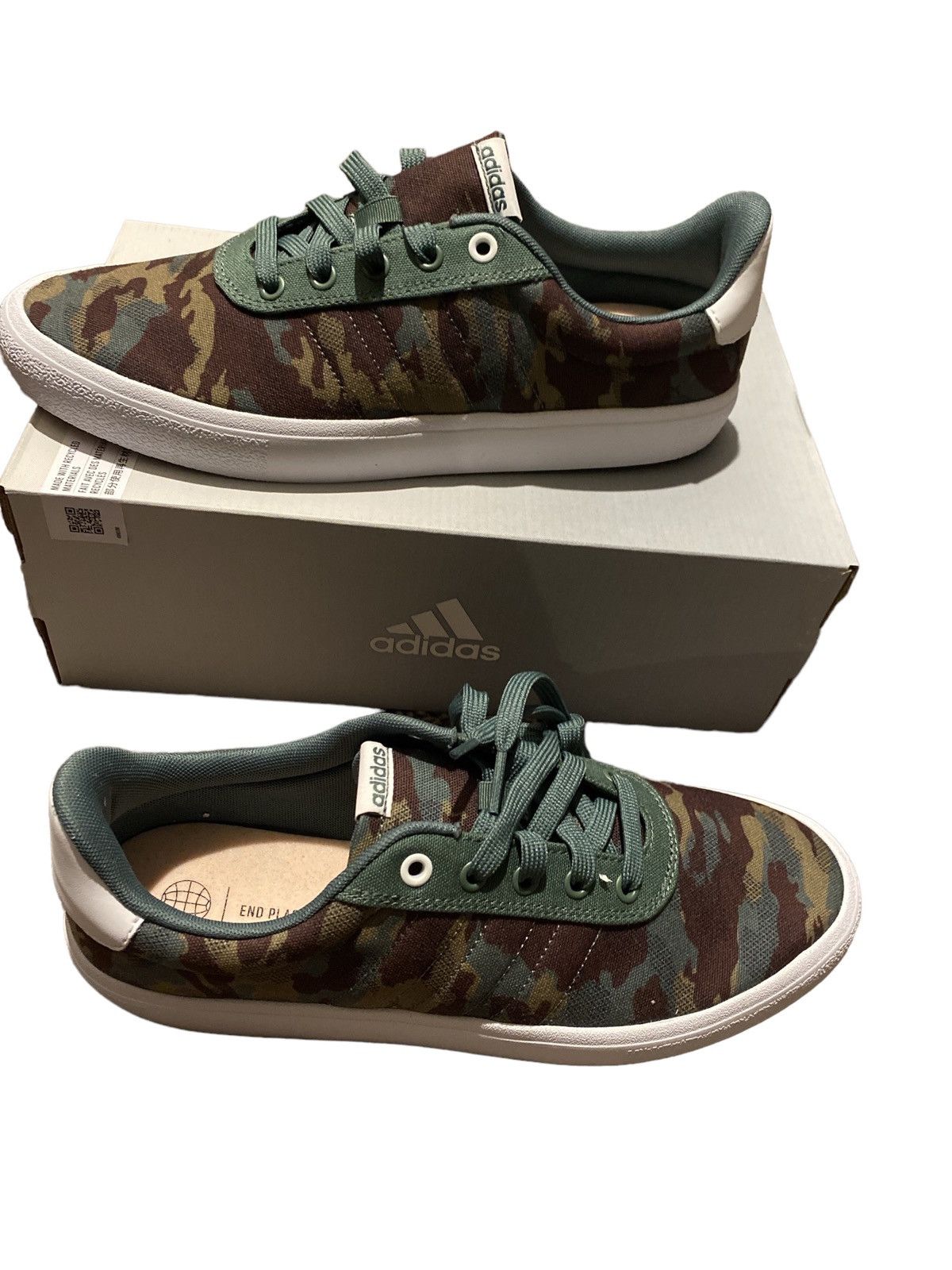 Adidas Vulcraider camo size 9