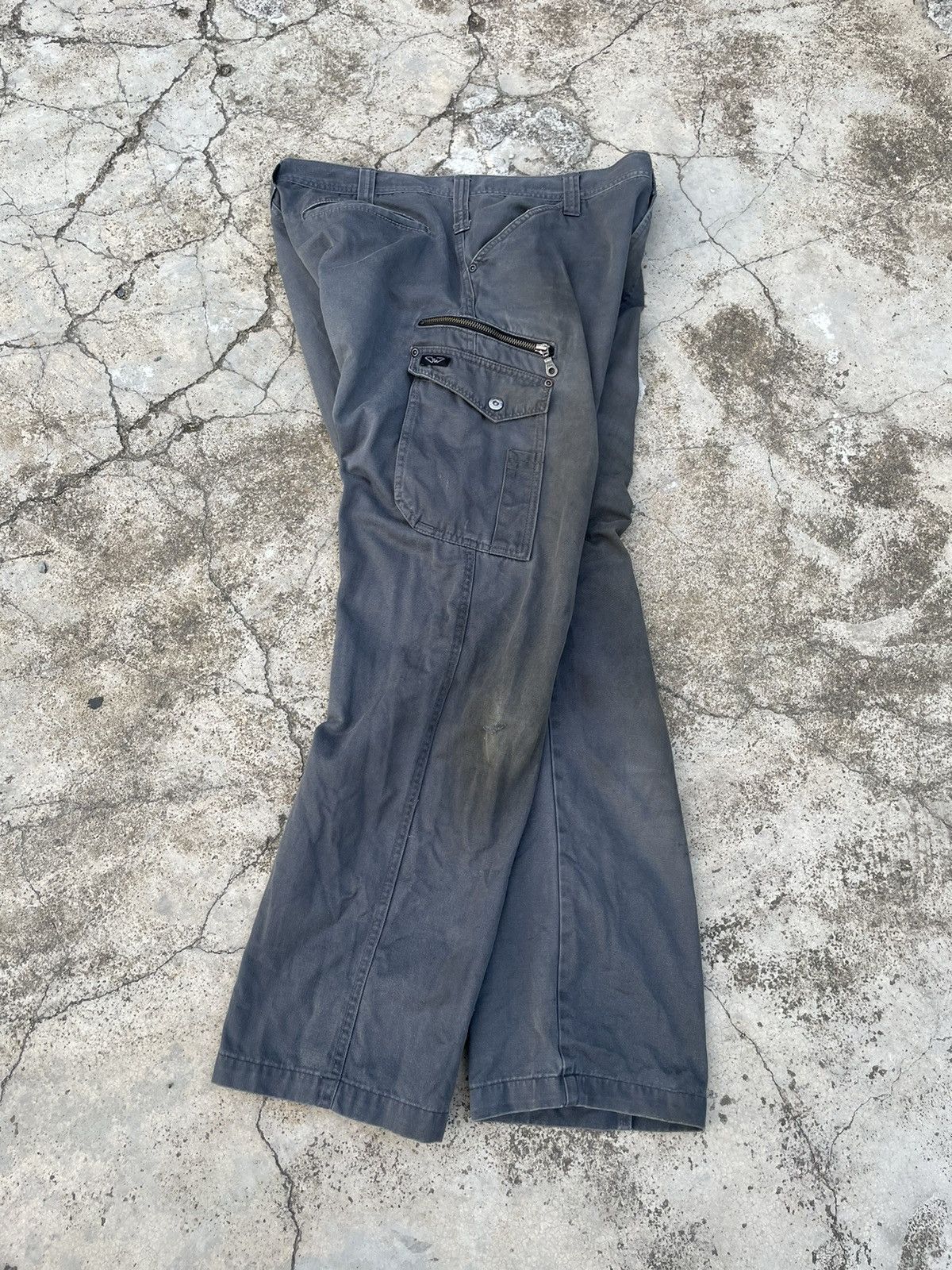 Japanese Brand Vintage Japanese Brand Cargo Pant Workwear Size US 34 / EU 50 - 1 Thumbnail