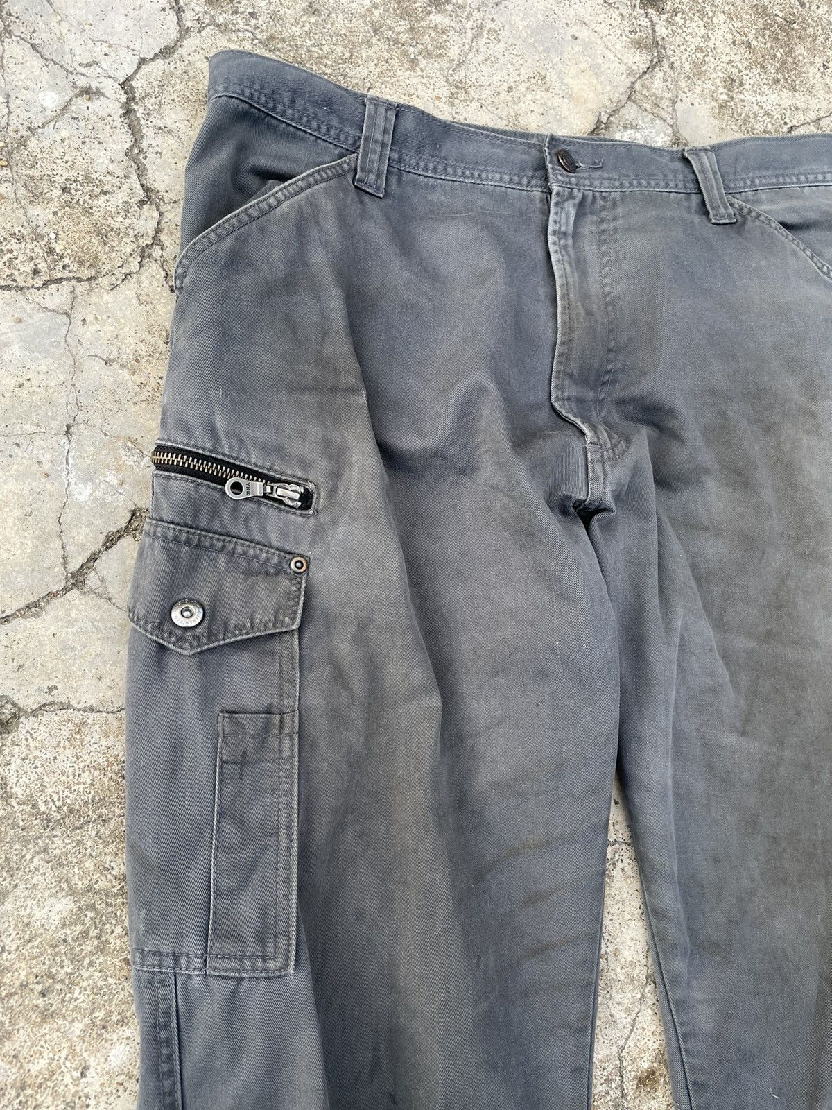 Japanese Brand Vintage Japanese Brand Cargo Pant Workwear Size US 34 / EU 50 - 5 Thumbnail