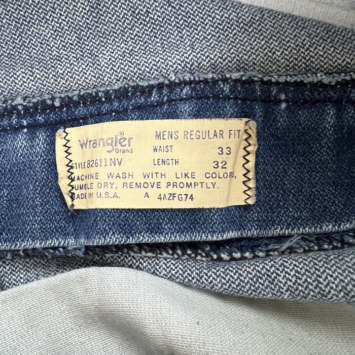 Vintage Vintage 1970s Wrangler 82611NV Flared High Rise Jeans | Grailed