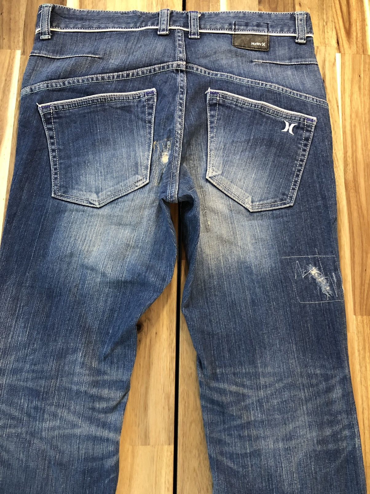 Hurley Hurley Design Distressed Denim Jeans Size US 30 / EU 46 - 7 Thumbnail