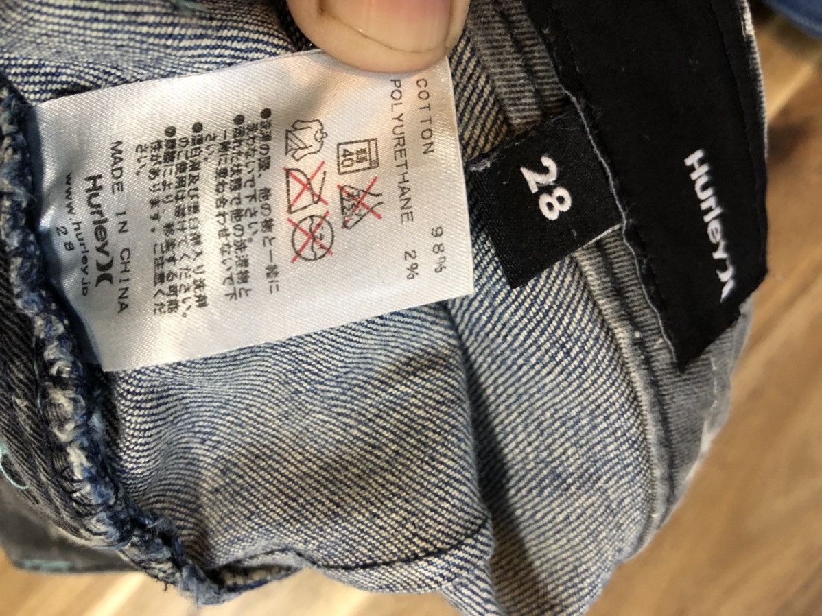 Hurley Hurley Design Distressed Denim Jeans Size US 30 / EU 46 - 6 Thumbnail