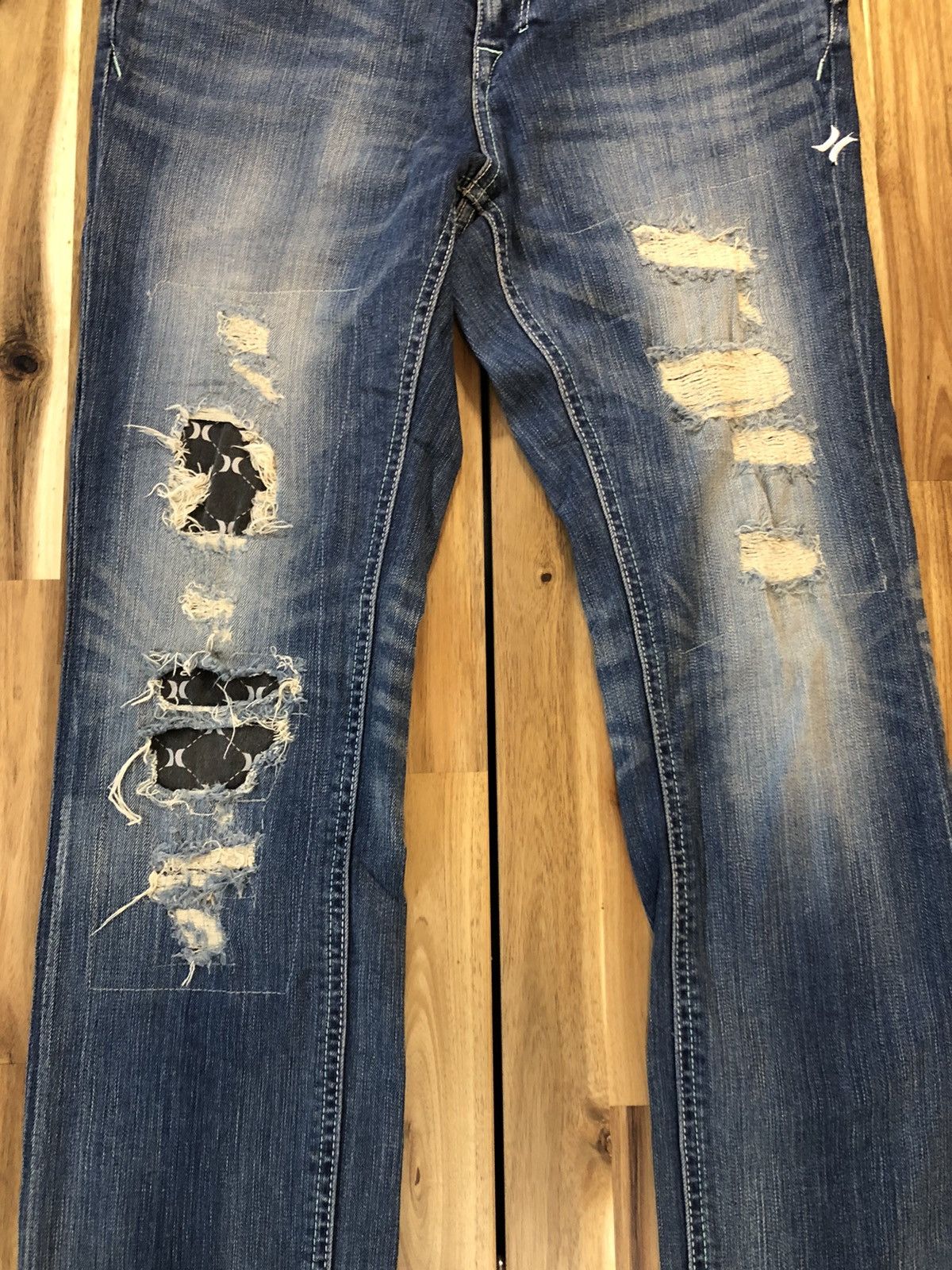 Hurley Hurley Design Distressed Denim Jeans Size US 30 / EU 46 - 3 Thumbnail