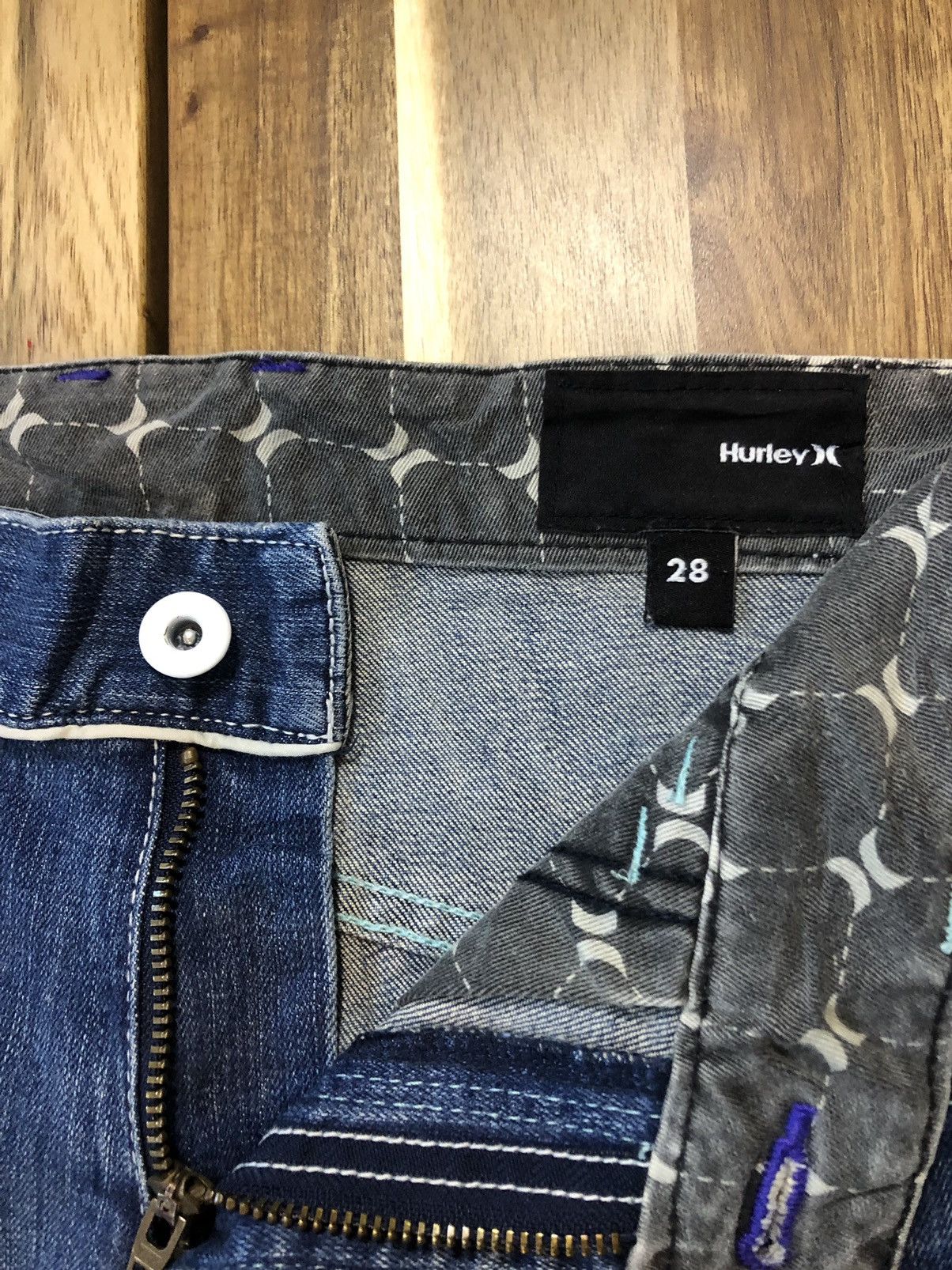 Hurley Hurley Design Distressed Denim Jeans Size US 30 / EU 46 - 5 Thumbnail