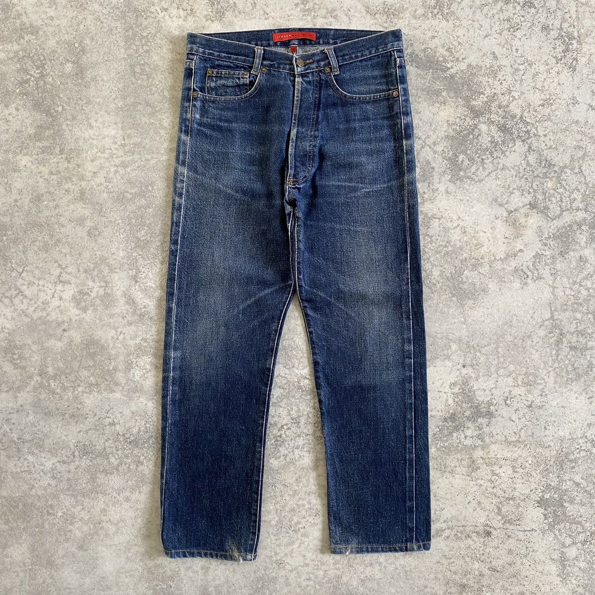 Vintage Jigsaw Mens Wear London Faded Selvedge Denim