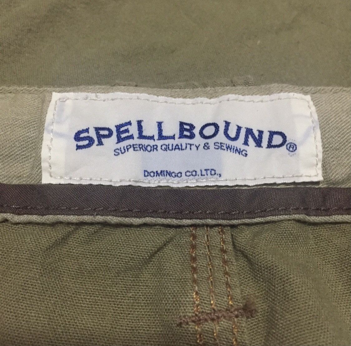 Japanese Brand × Spellbound × Vintage Japanese Brand Spellbound Olive Green Workpants Size US 32 / EU 48 - 4 Thumbnail