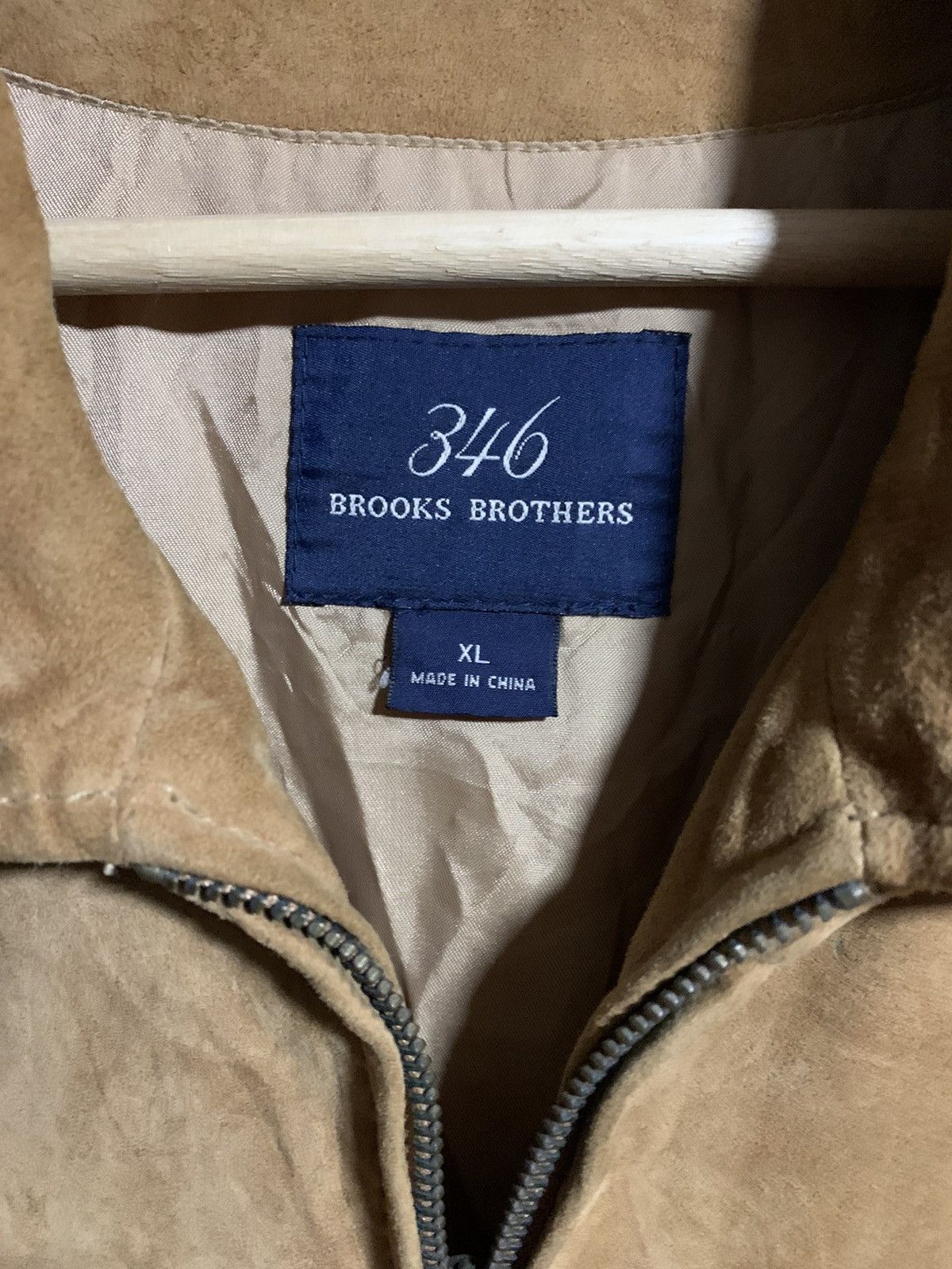 Brooks Brothers × Genuine Leather Brooks Brothers Leather Jacket Size US XL / EU 56 / 4 - 3 Thumbnail