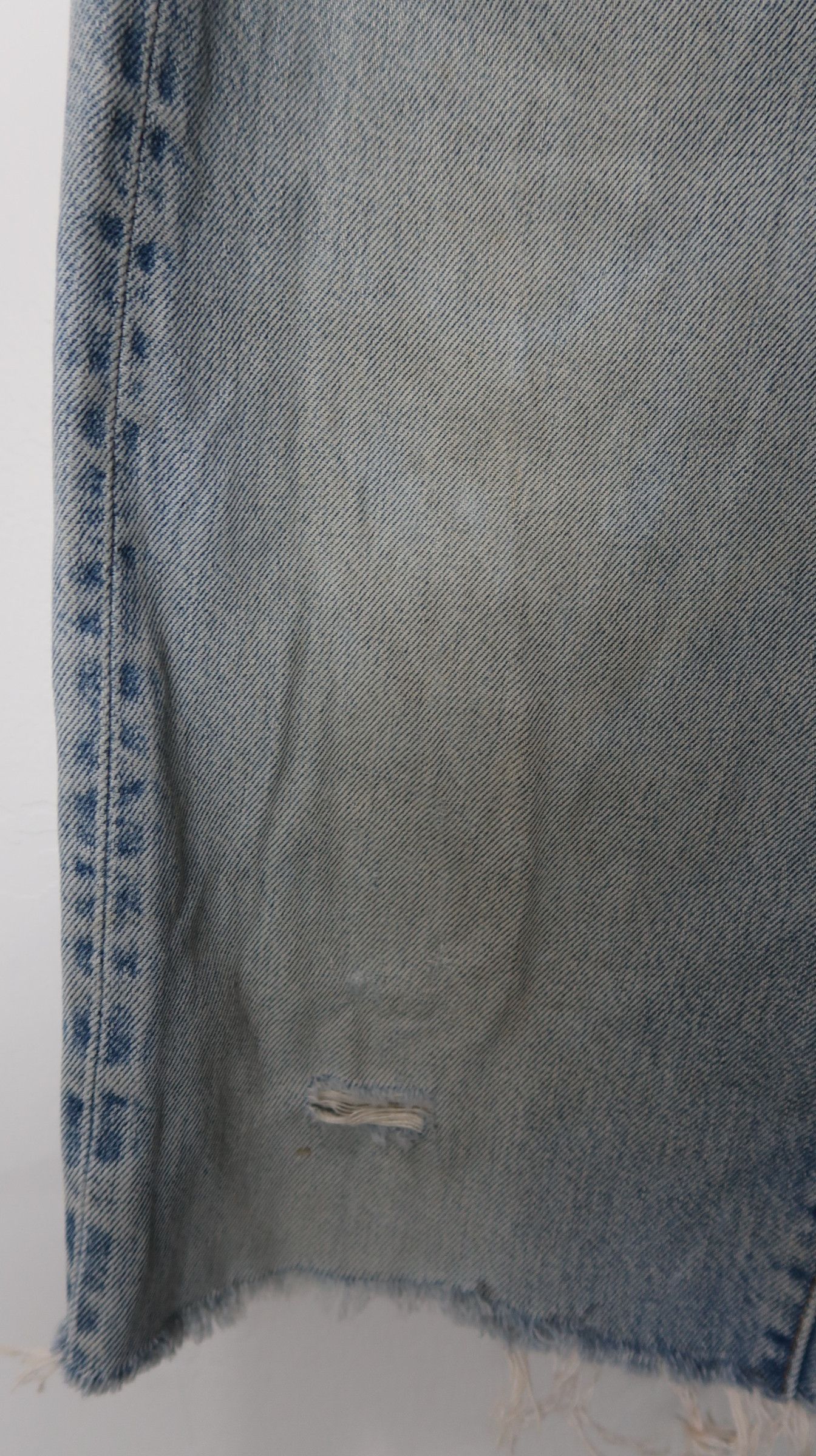 Levi's Vintage 80s Levi's 501 Big E Selvage Short Jeans Size US 30 / EU 46 - 10 Thumbnail
