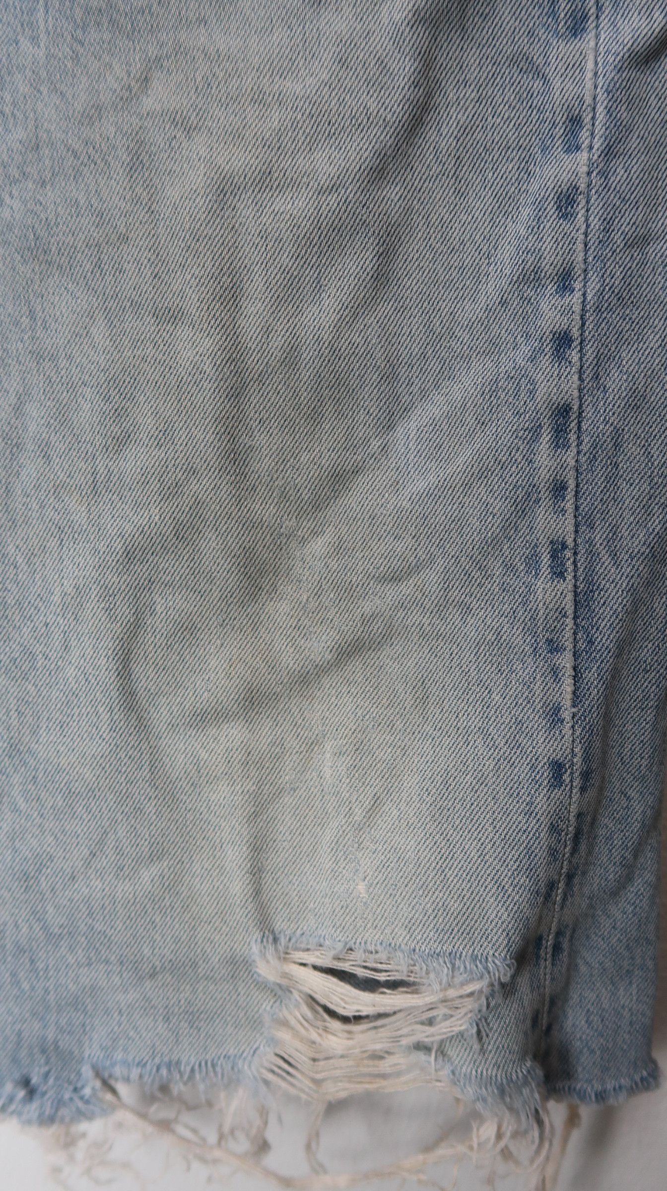 Levi's Vintage 80s Levi's 501 Big E Selvage Short Jeans Size US 30 / EU 46 - 9 Thumbnail