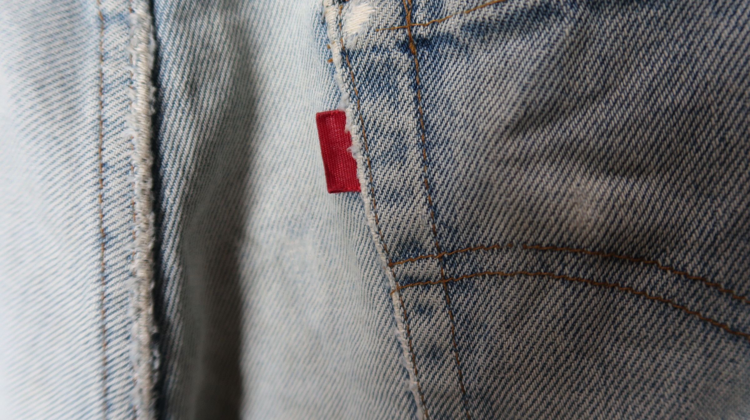 Levi's Vintage 80s Levi's 501 Big E Selvage Short Jeans Size US 30 / EU 46 - 14 Thumbnail
