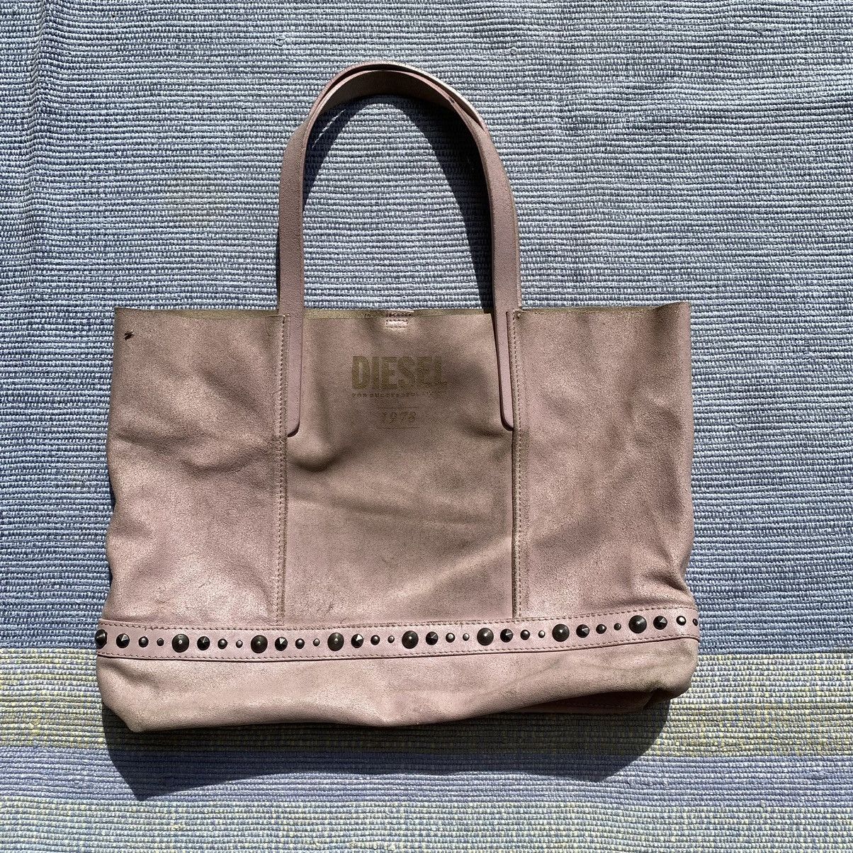 Diesel pink studded tote Size ONE SIZE - 1 Thumbnail