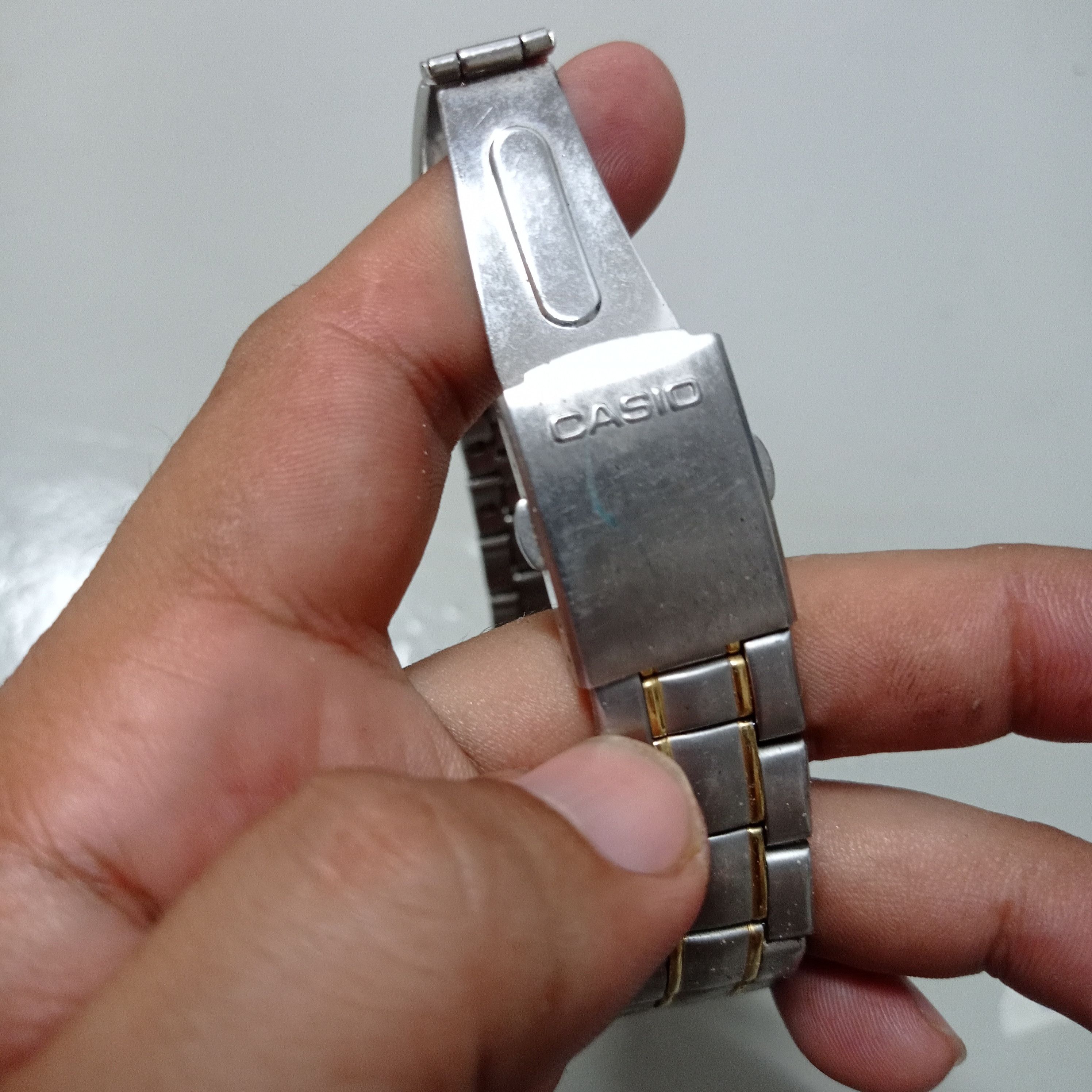 Casio Vintage CASIO (EF-200) DIVER STEEL 20 BAR Water Resistant Size ONE SIZE - 9 Thumbnail