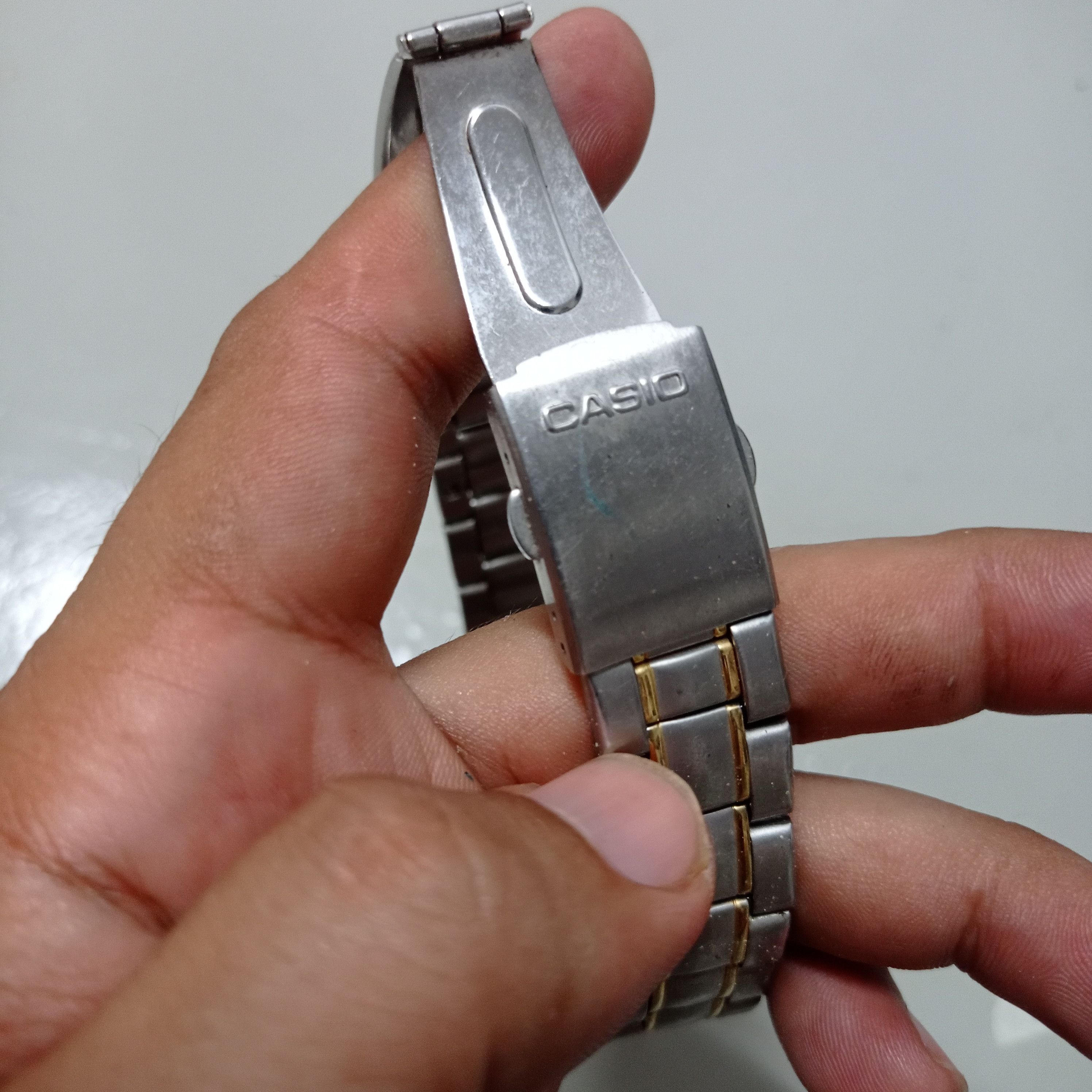 Casio Vintage CASIO (EF-200) DIVER STEEL 20 BAR Water Resistant Size ONE SIZE - 8 Thumbnail